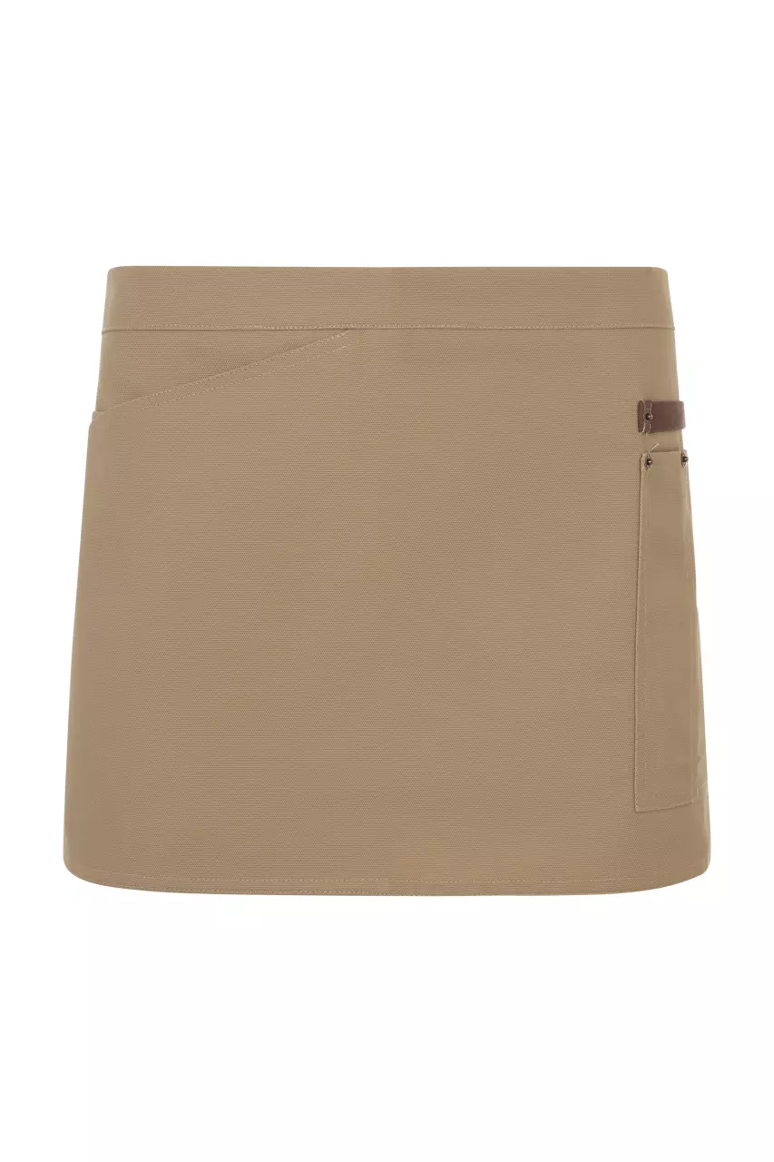 Velilla 404221B-46-49, Work Apron, Sand Beige/Brown, image 1, gallery thumbnail