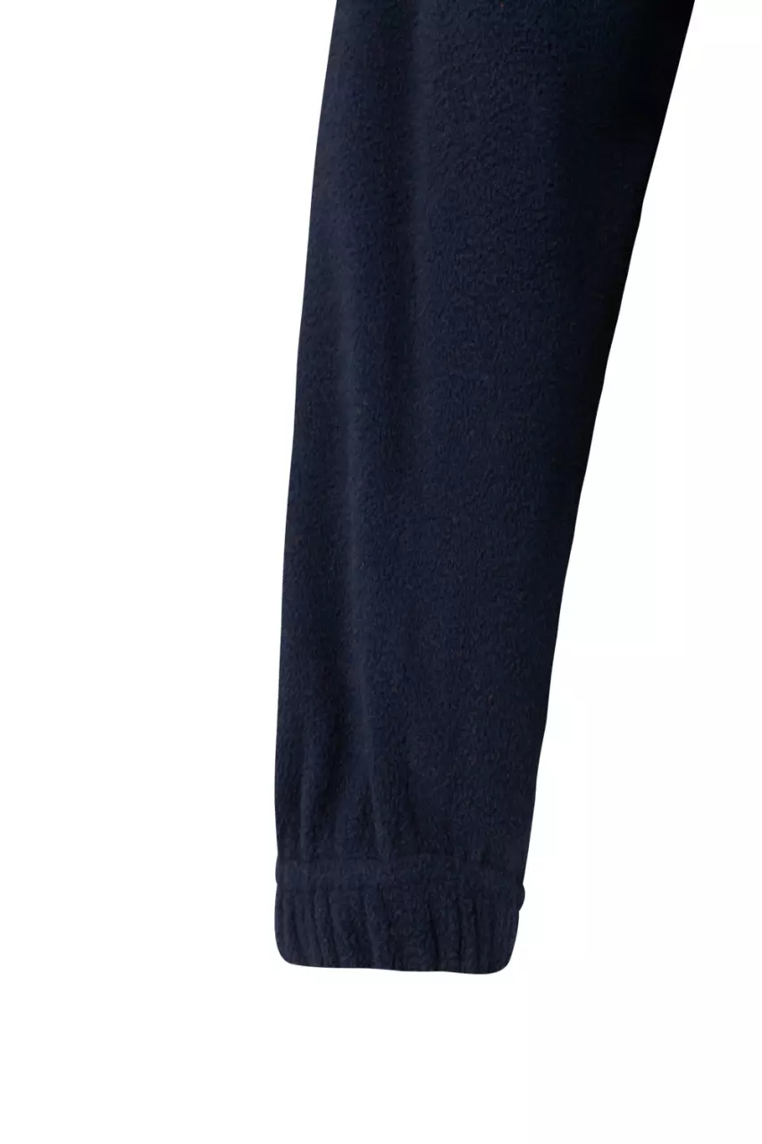 Velilla 0182-01-19, High-Vis Fleece Jacket, Marine Blue/Hi-Vis Orange, image 2, gallery thumbnail