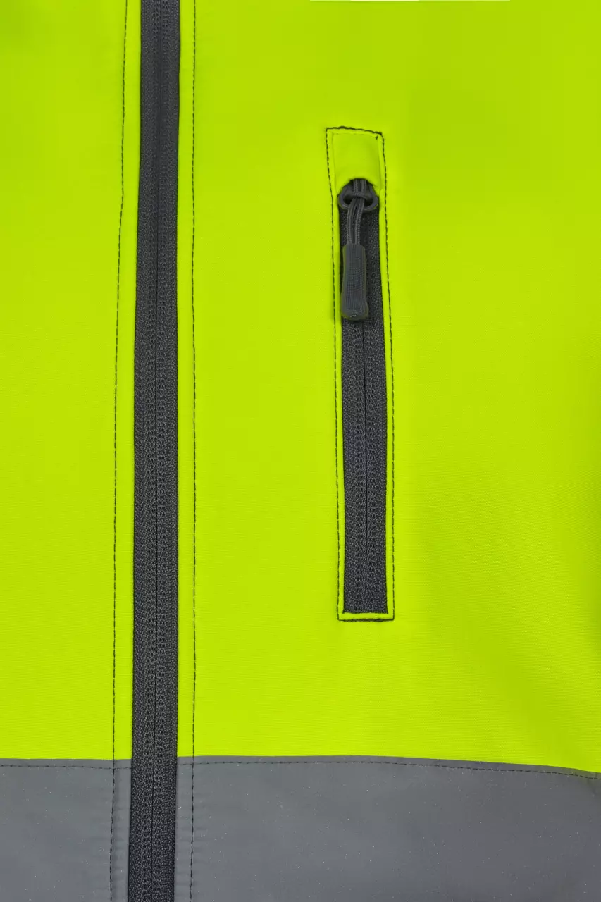 Velilla 305906-08-20-2, Warnschutzweste, Größe 4XL/5XL, Grau/Warngelb, image 7, gallery thumbnail