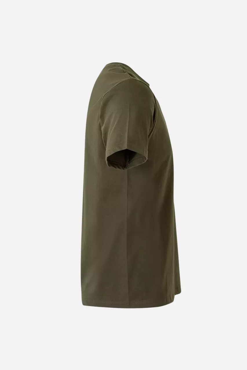Velilla 5010-03, T-Shirt, Khaki Green, image 3, gallery thumbnail