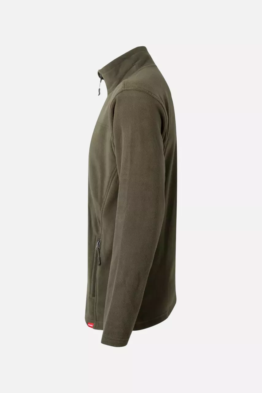 Velilla 201502-03, Fleece Jacket, Khaki Green, image 2, gallery thumbnail
