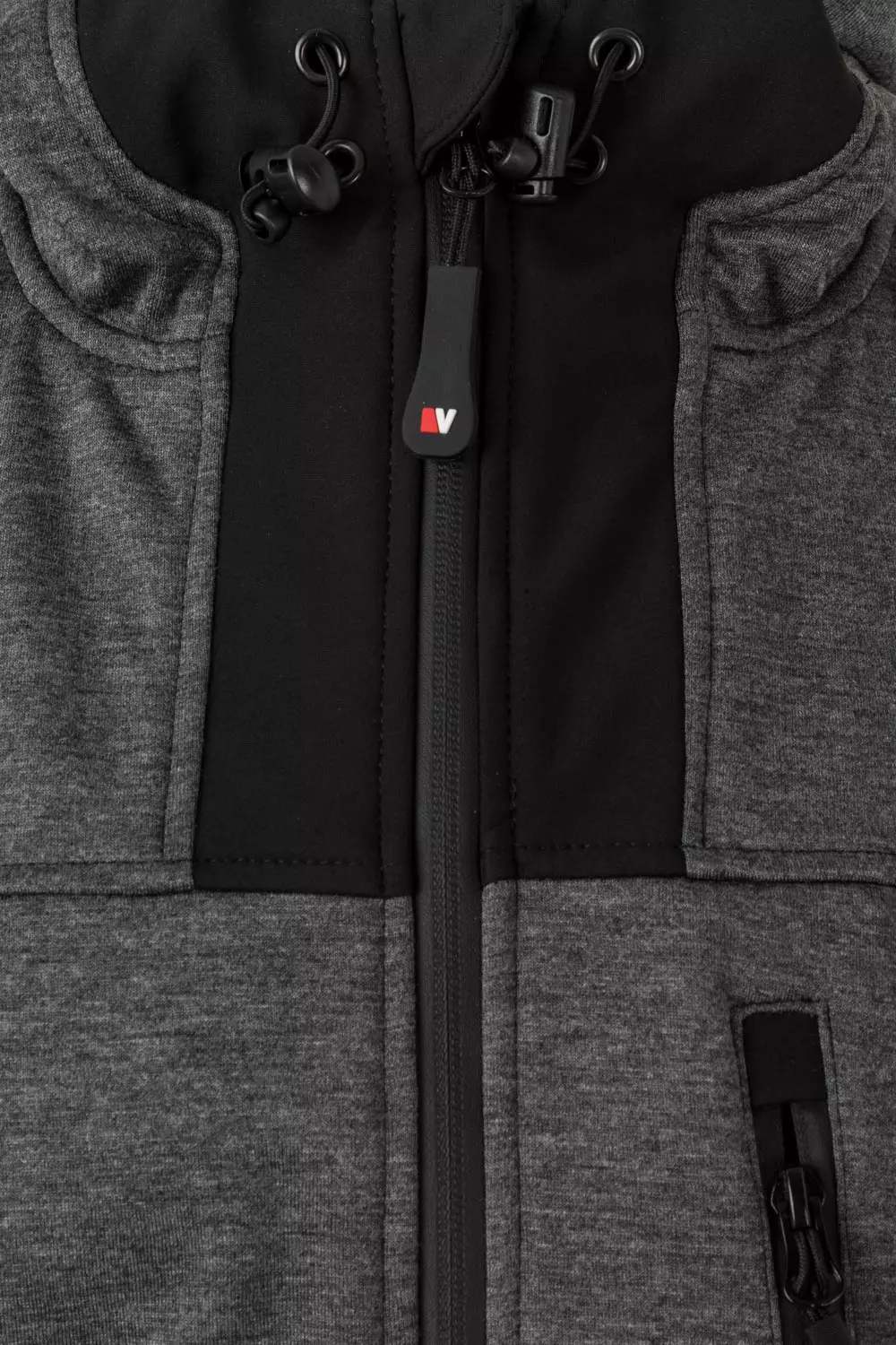 Velilla 206007-78-00, Work Jacket, Heather Dark Grey/Black, image 2