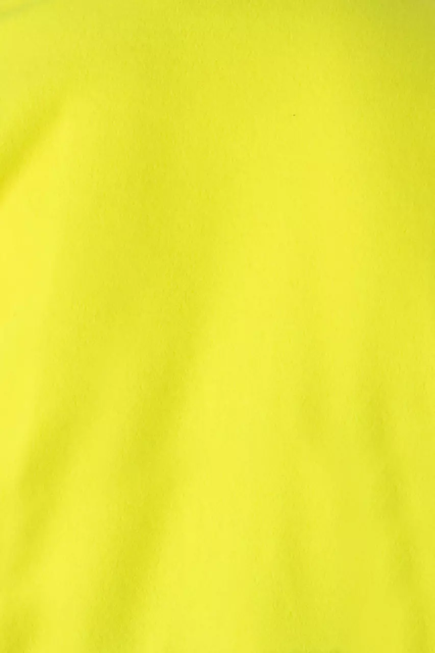 Velilla 183-18-20, High-Vis Fleece Jacket, Maroon/Hi-Vis Yellow, image 6, gallery thumbnail