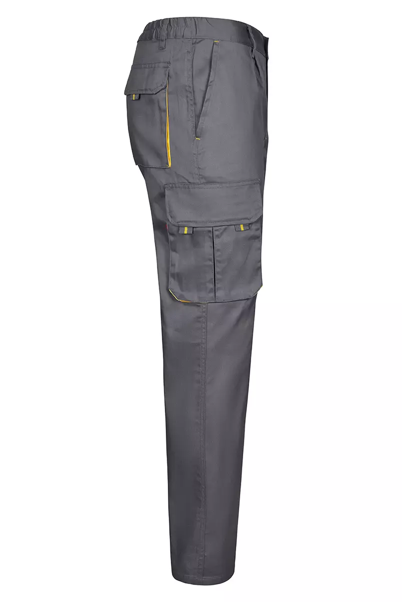 Velilla 103004-08-17, Work Trousers, Grey/Yellow, image 4