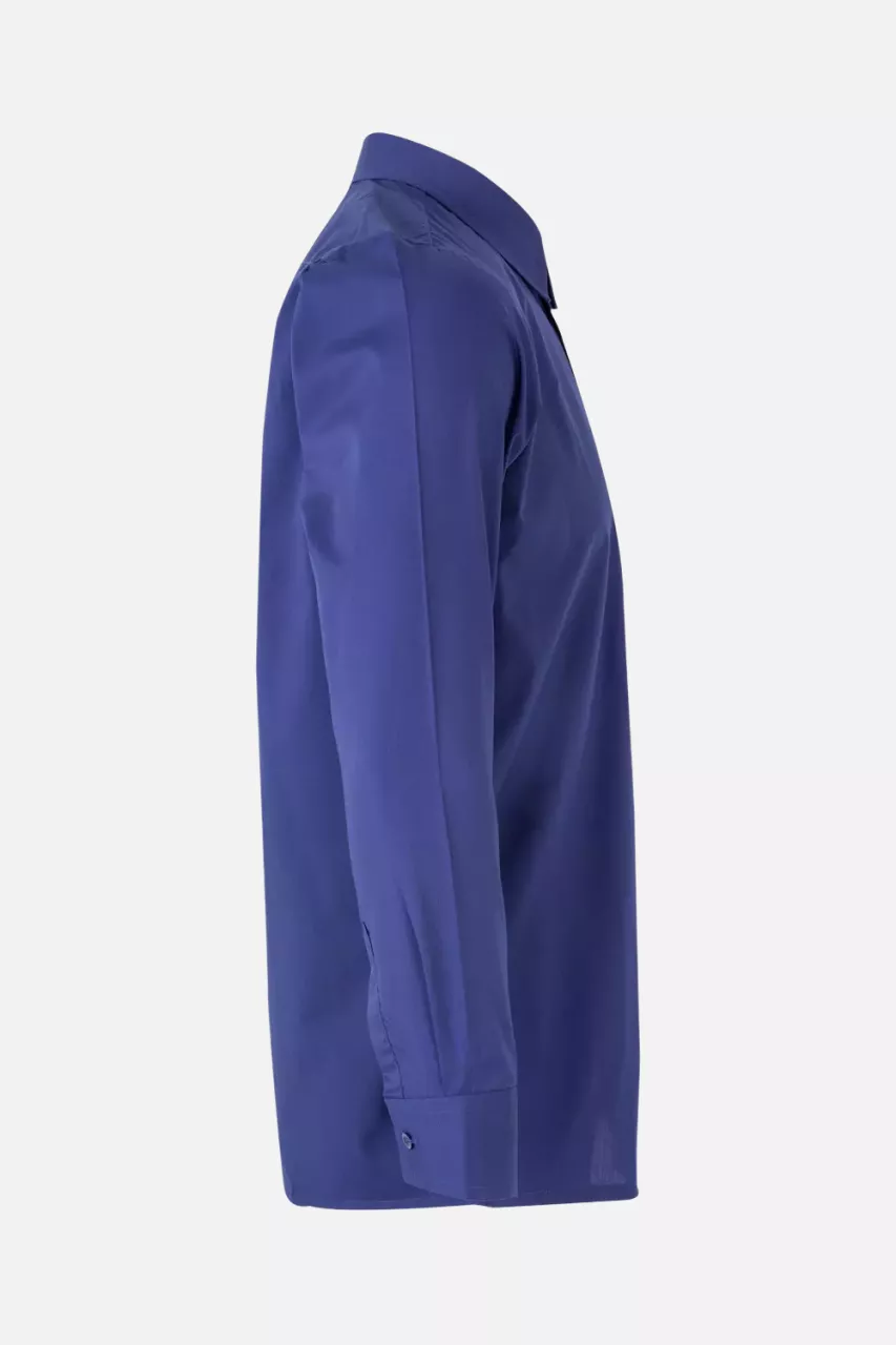 Velilla 529-09, Long Sleeved Work Shirt, Royal Blue, image 3, gallery thumbnail