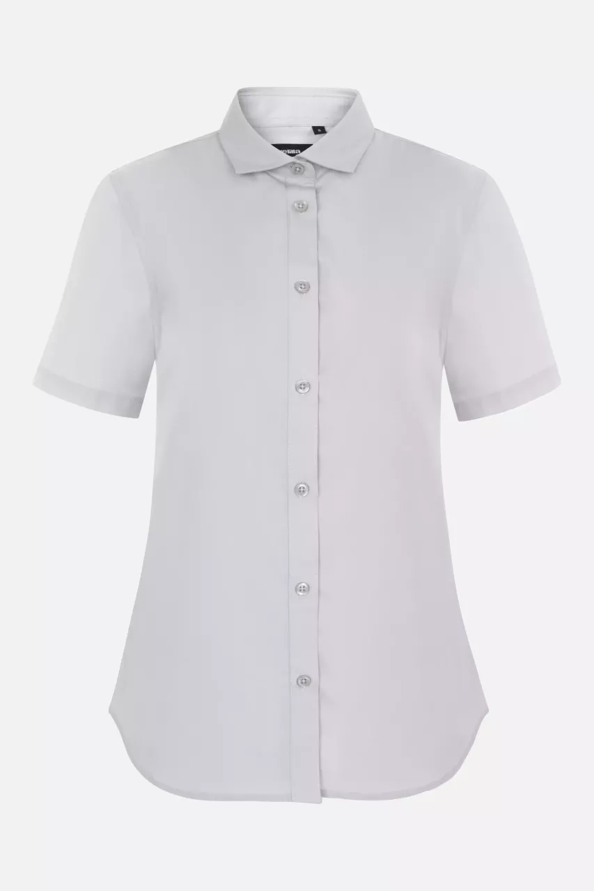 Velilla 405010-58, Short-Sleeved Work Shirt, Ice Grey, image 1, gallery thumbnail