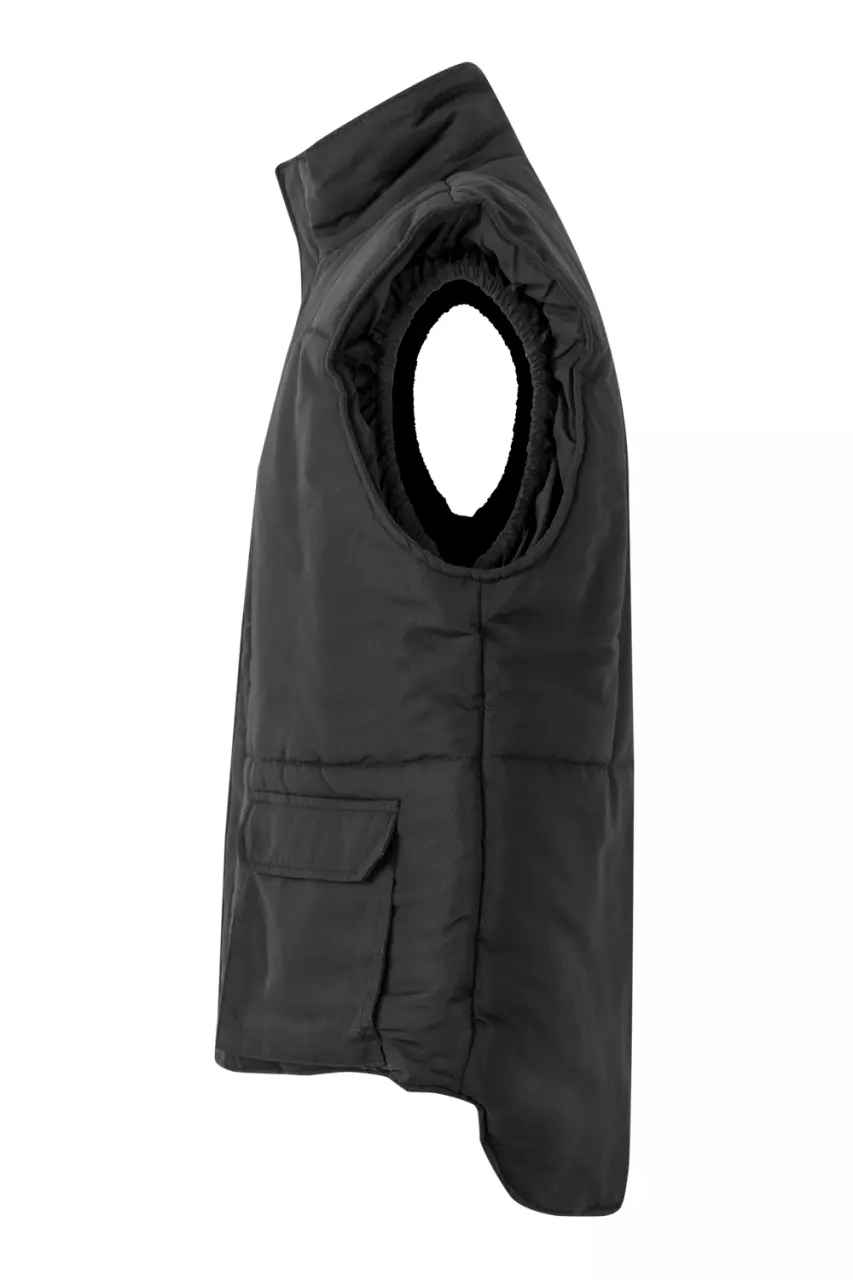 Velilla 205901-00, Padded Work Vest, Black, image 2, gallery thumbnail