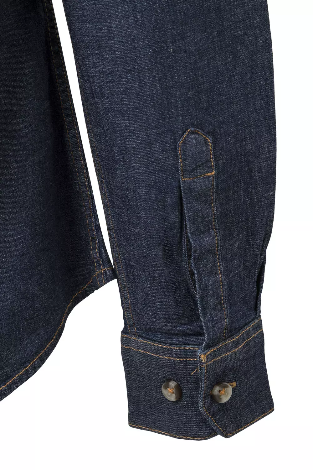 Velilla 405007S-63, Denim Work Shirt, Blue Denim, image 2