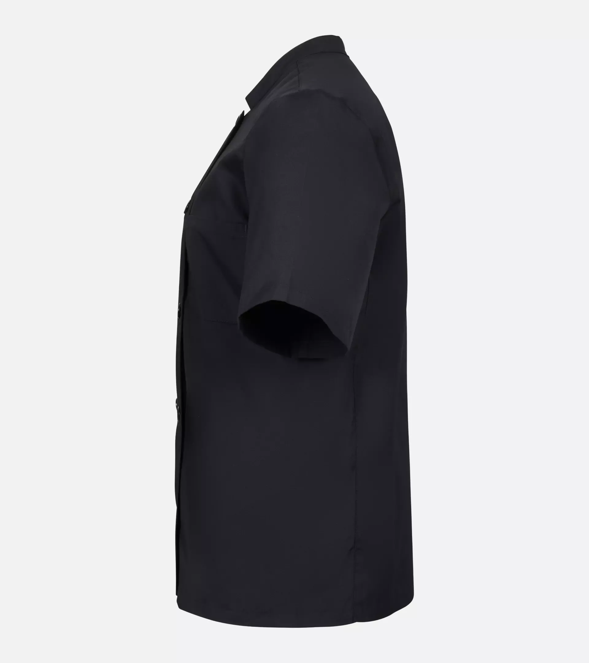 Velilla 432-00, Short-Sleeved Chef Jacket, Black, image 3