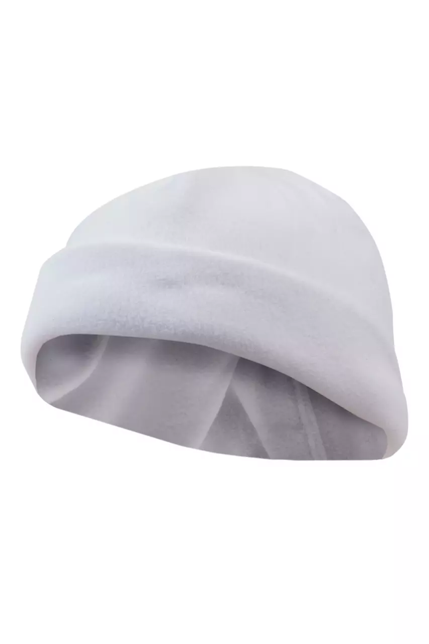 Velilla Fleece Beanie, White