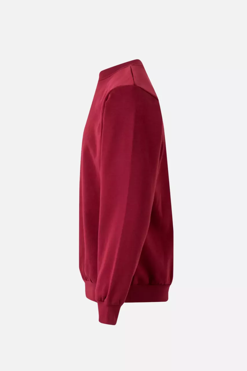 Velilla 105701-18, Work Sweatshirt, Maroon, image 2, gallery thumbnail