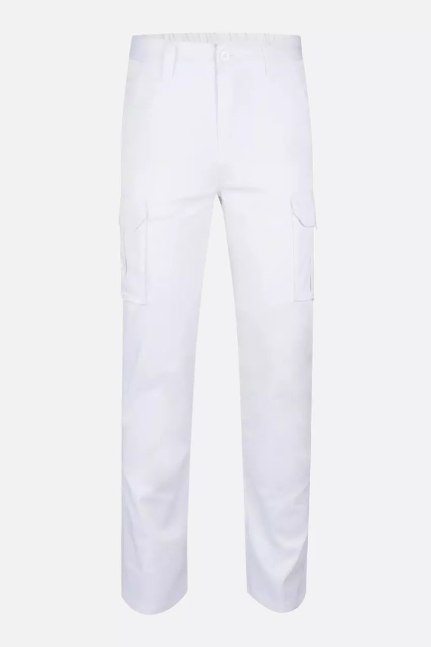 Velilla 103002S-07, Work Trousers, White, image 1, gallery thumbnail