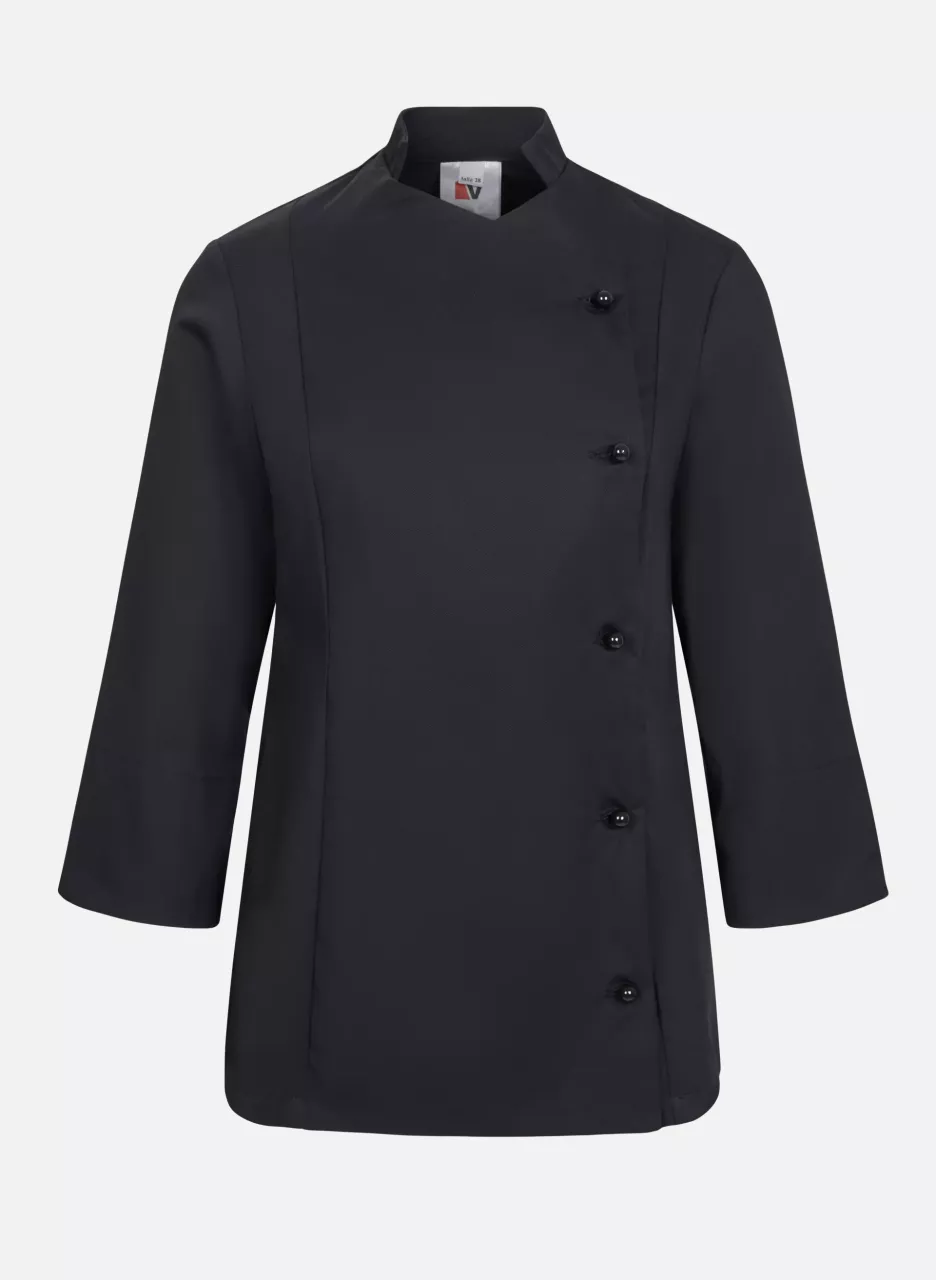 Velilla MELISA-00, Chef Jacket, Black, image 1, gallery thumbnail