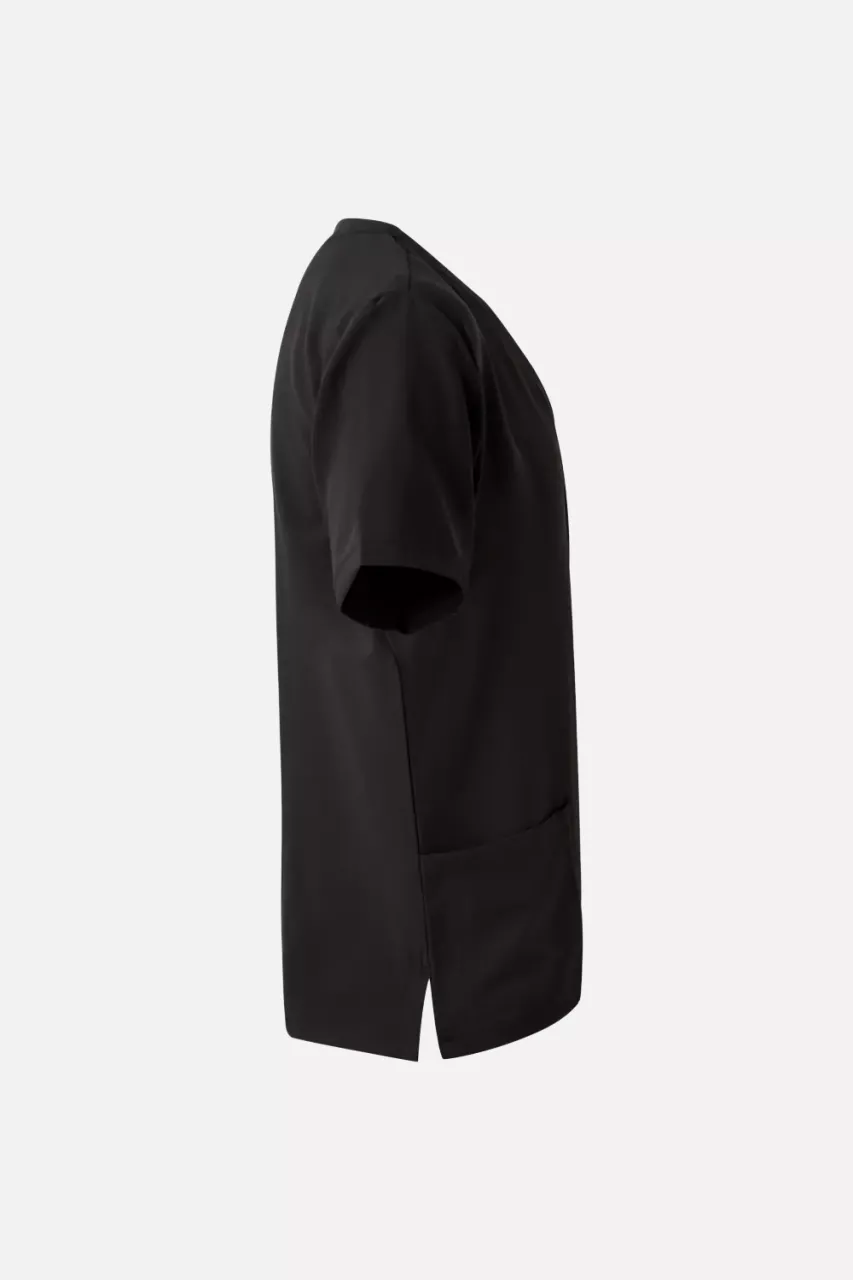 Velilla 535207-00, Work Tunic, Black, image 3, gallery thumbnail