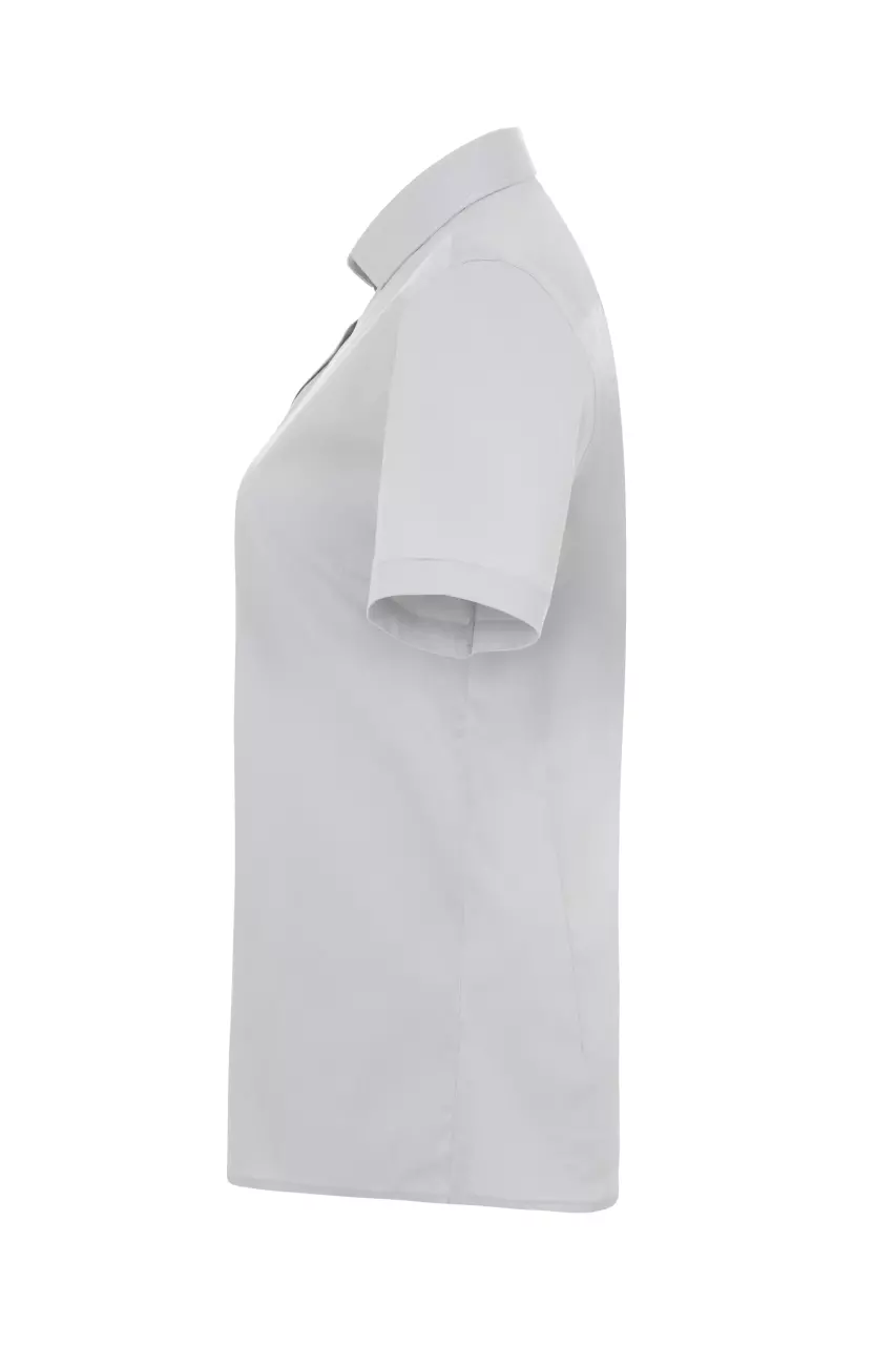 Velilla 405018S-58, Short-Sleeved Work Shirt, Ice Grey, image 2, gallery thumbnail