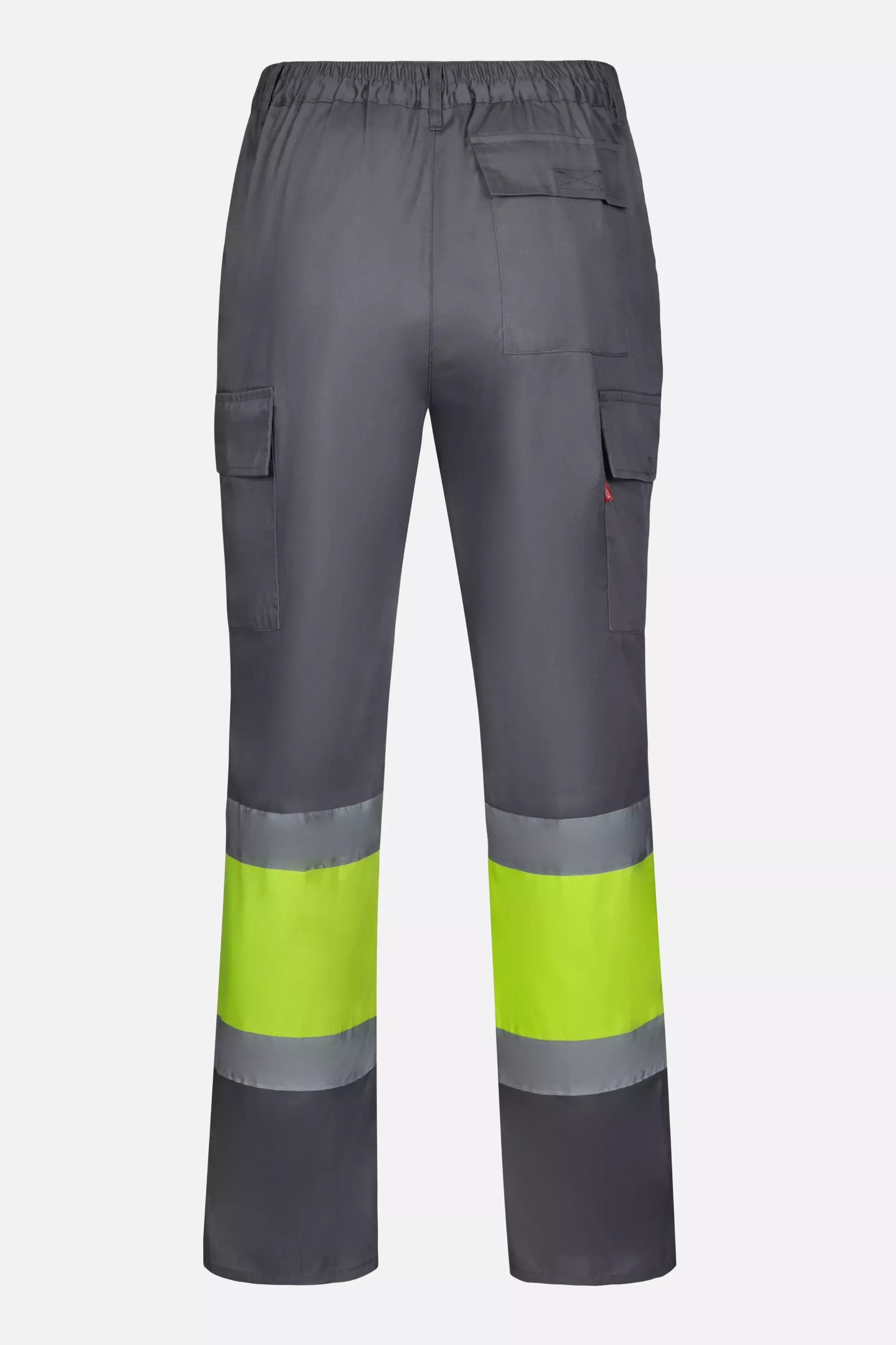 Velilla 303003-08-20, High-Vis Work Trousers, Grey/Hi-Vis Yellow, image 2