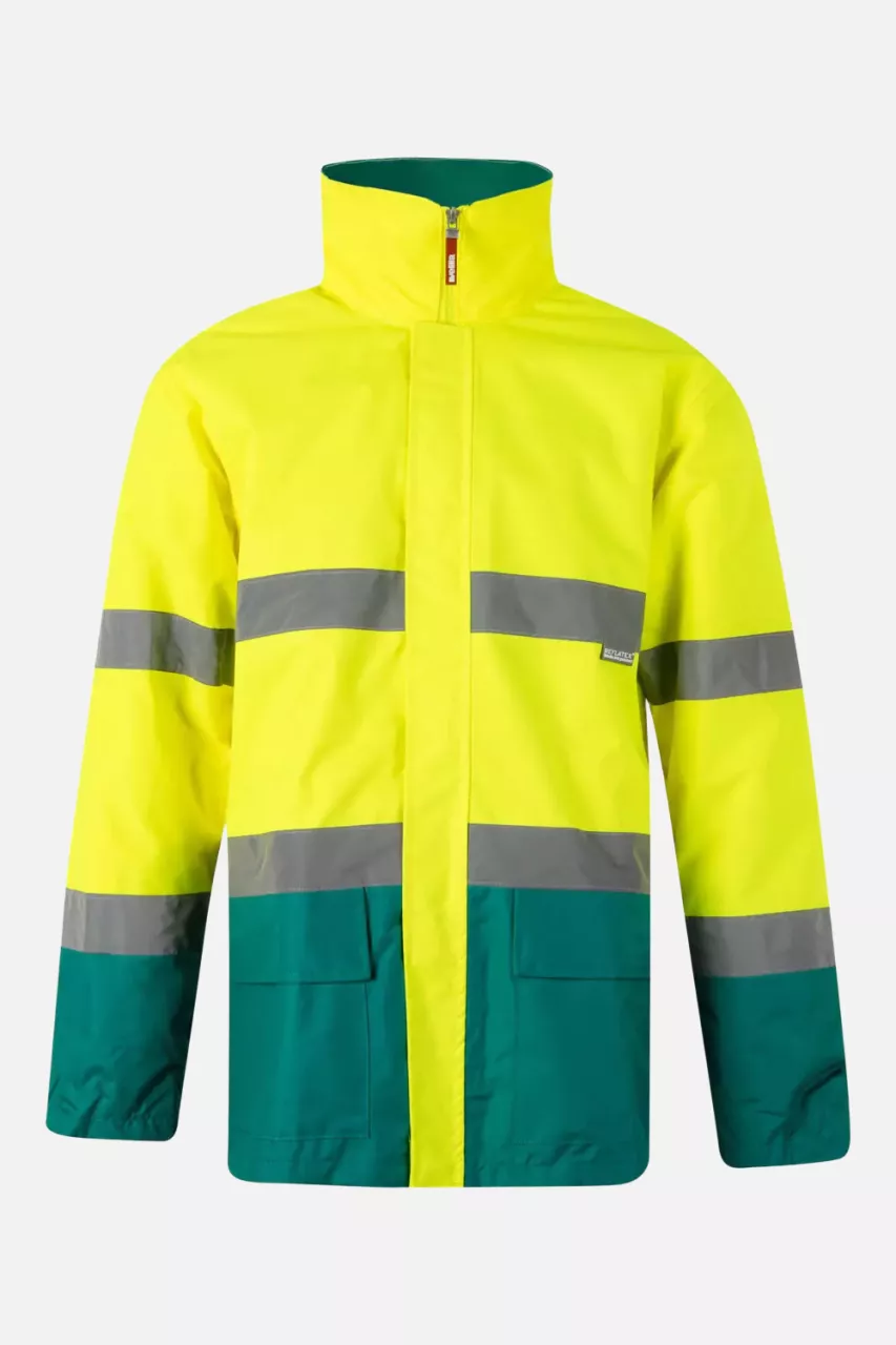 Velilla 306002-02-20, Warnschutzjacke, Grün/Warngelb, image 1, gallery thumbnail