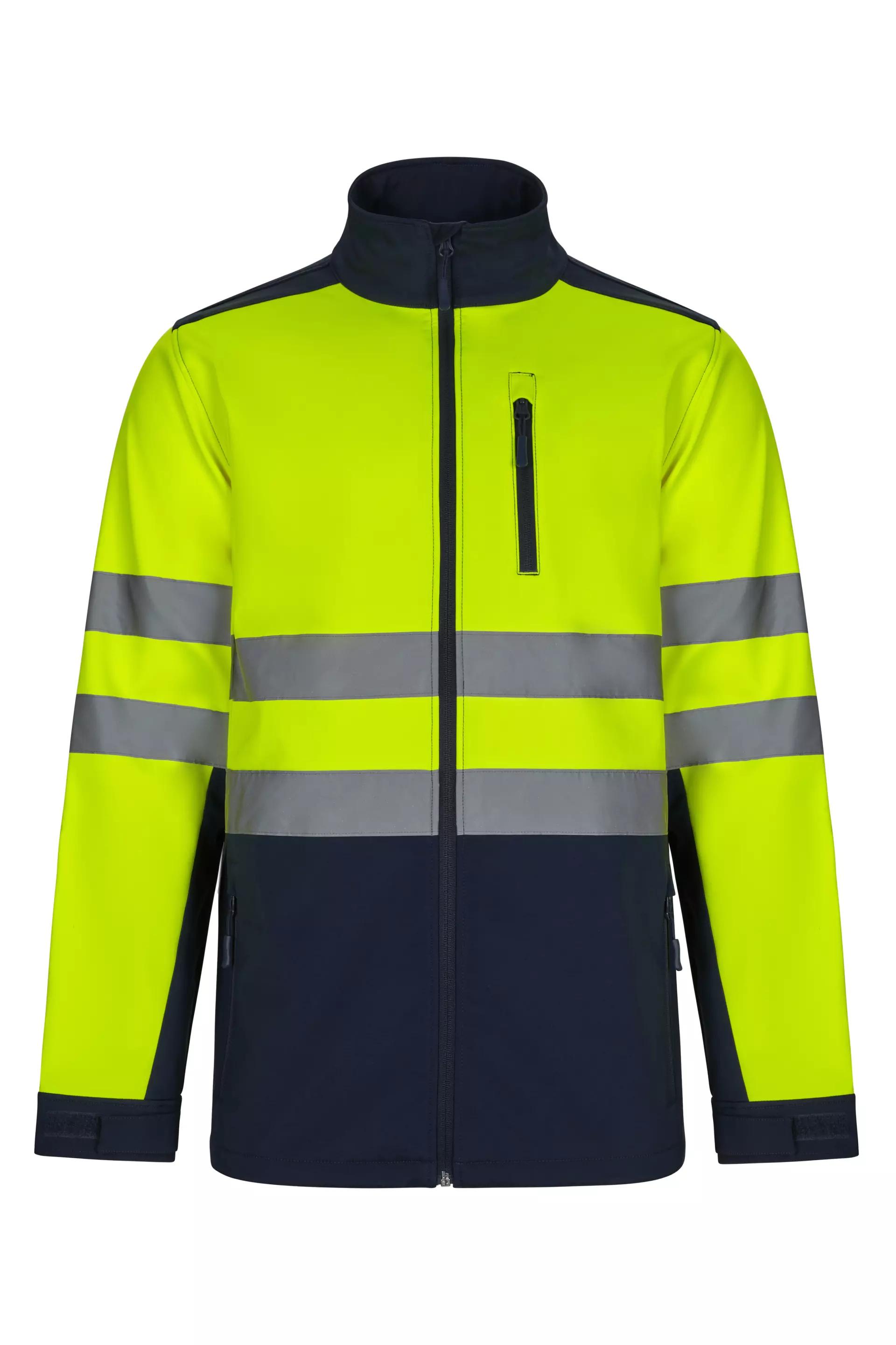 Velilla 306006-61-20, High-Vis Jacket, Navy Blue/Hi-Vis Yellow