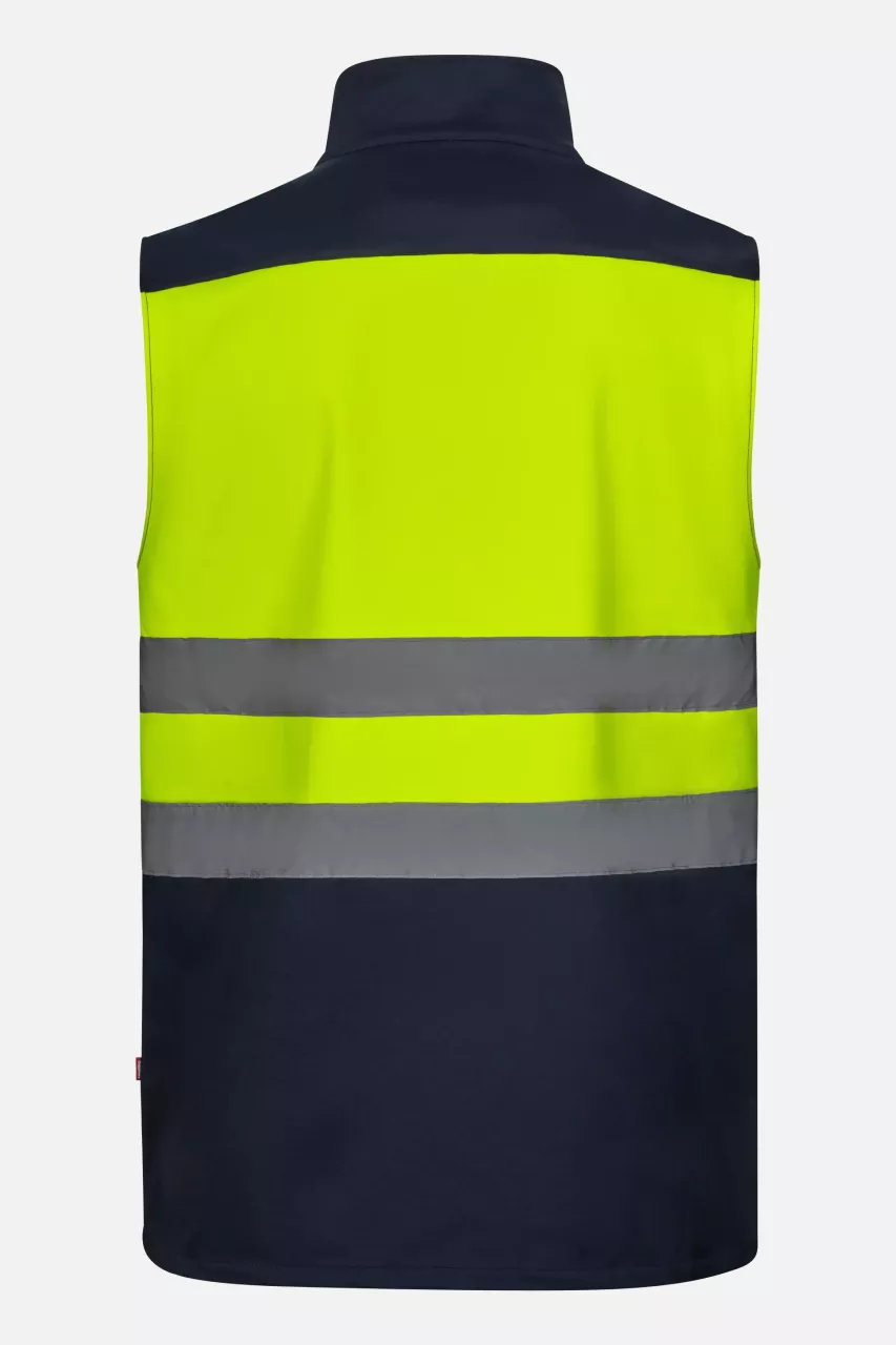 Velilla 305906-61-20-2, Warnweste, Größe 4XL/5XL, Marineblau/Warngelb, image 4, gallery thumbnail