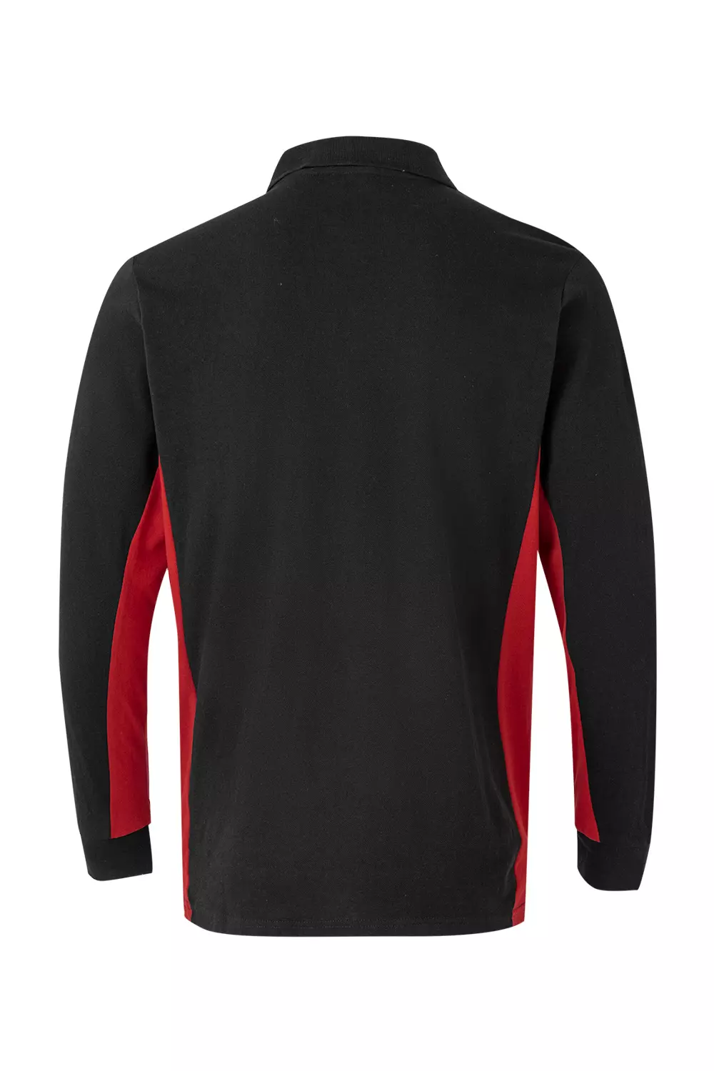 Velilla 105514-00-12, Long Sleeved Polo Shirt, Black/Red, image 2