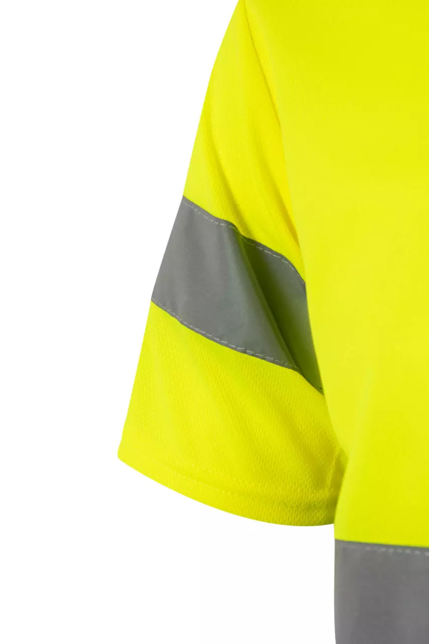 Velilla 305506-01-20-1, Warnschutz-T-Shirt mit kurzen Ärmeln, Marineblau/Warngelb, image 3, gallery thumbnail