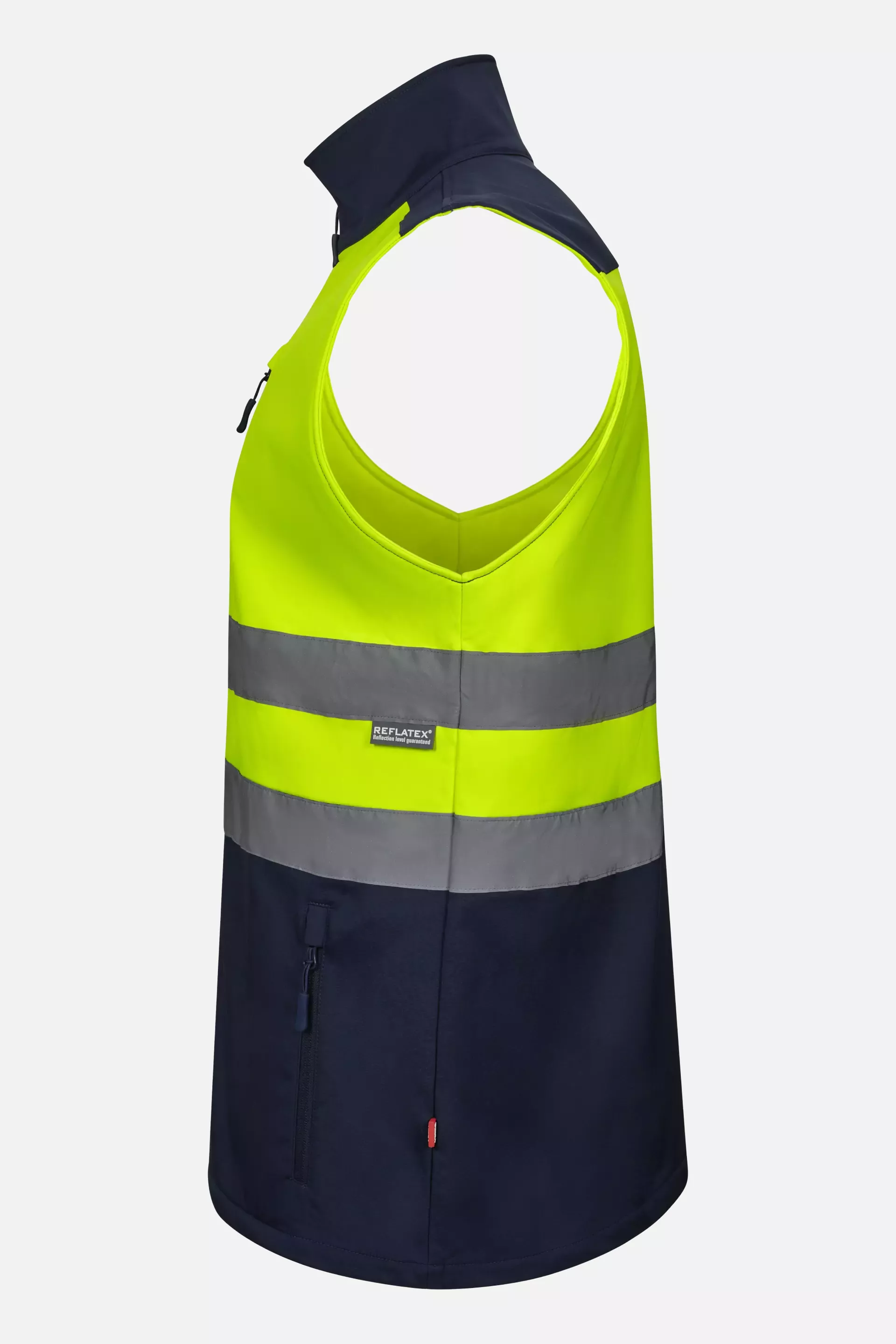 Velilla 305906-61-20-2, Warnweste, Größe 4XL/5XL, Marineblau/Warngelb, image 3
