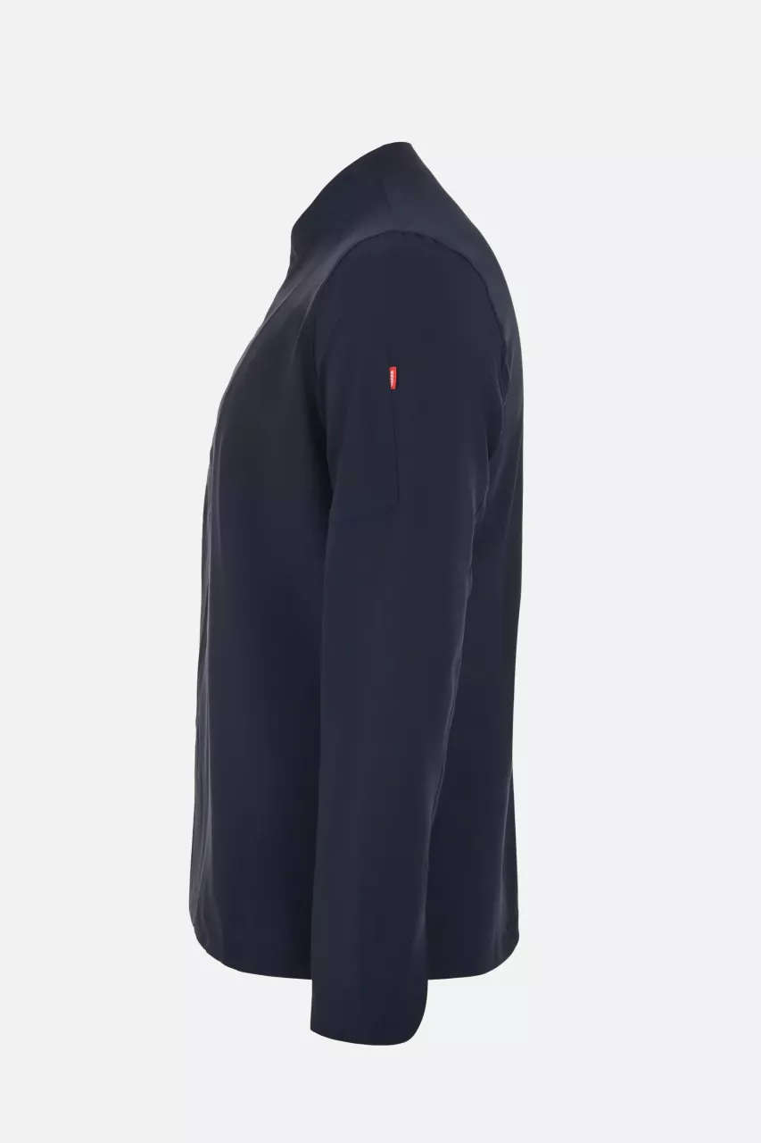Velilla 405210-61, Long Sleeved Chef Jacket, Navy Blue, image 5, gallery thumbnail