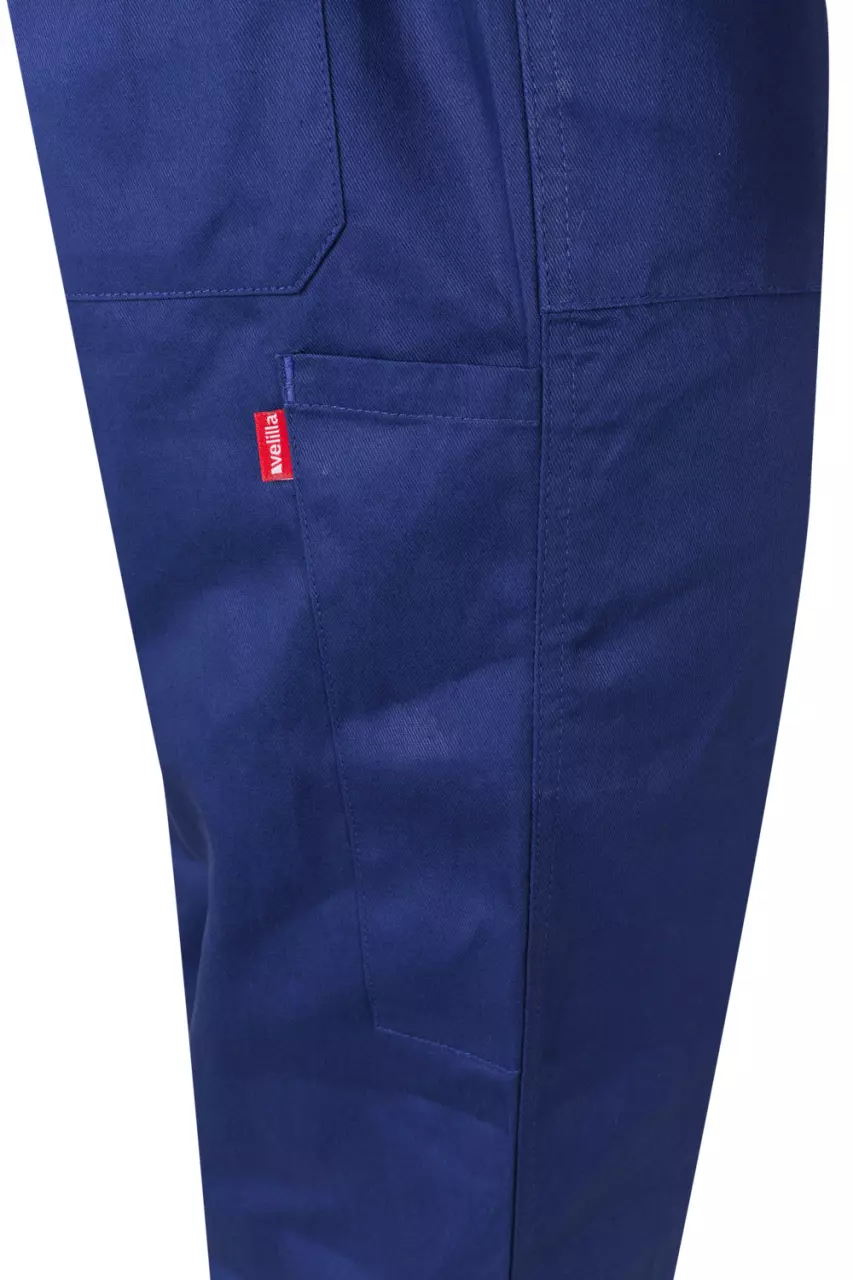 Velilla 208-09, Work Overall, Royal Blue, image 5, gallery thumbnail