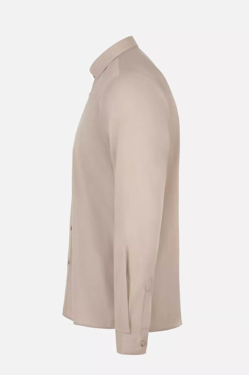 Velilla 405017S-47, Langarm-Arbeitshemd, Hellbeige, image 2, gallery thumbnail