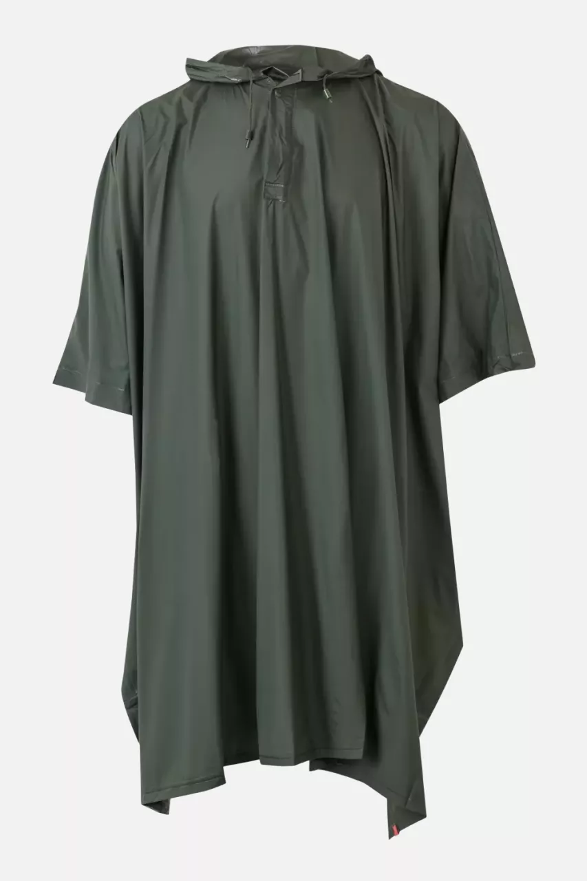 Velilla 187-02, Rain Poncho, Green, image 1, gallery thumbnail