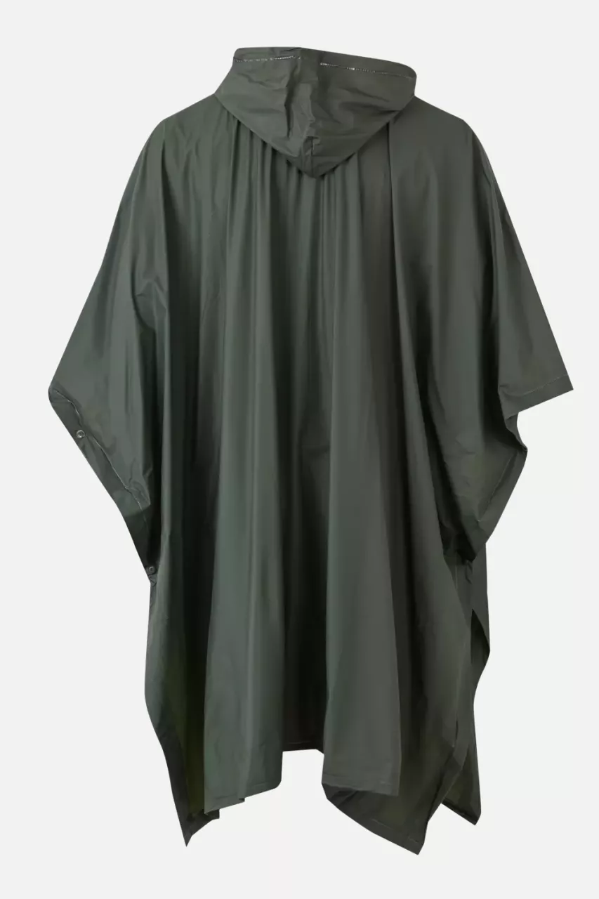 Velilla 187-02, Rain Poncho, Green, image 3, gallery thumbnail
