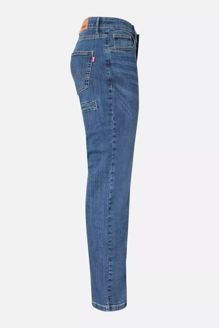 Velilla 103018S-63, Work Trousers, Blue Denim, image 2, gallery thumbnail