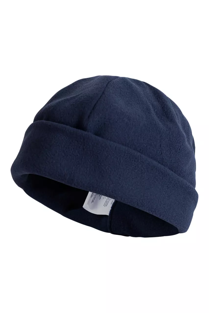 Velilla Fleece Beanie, Navy Blue