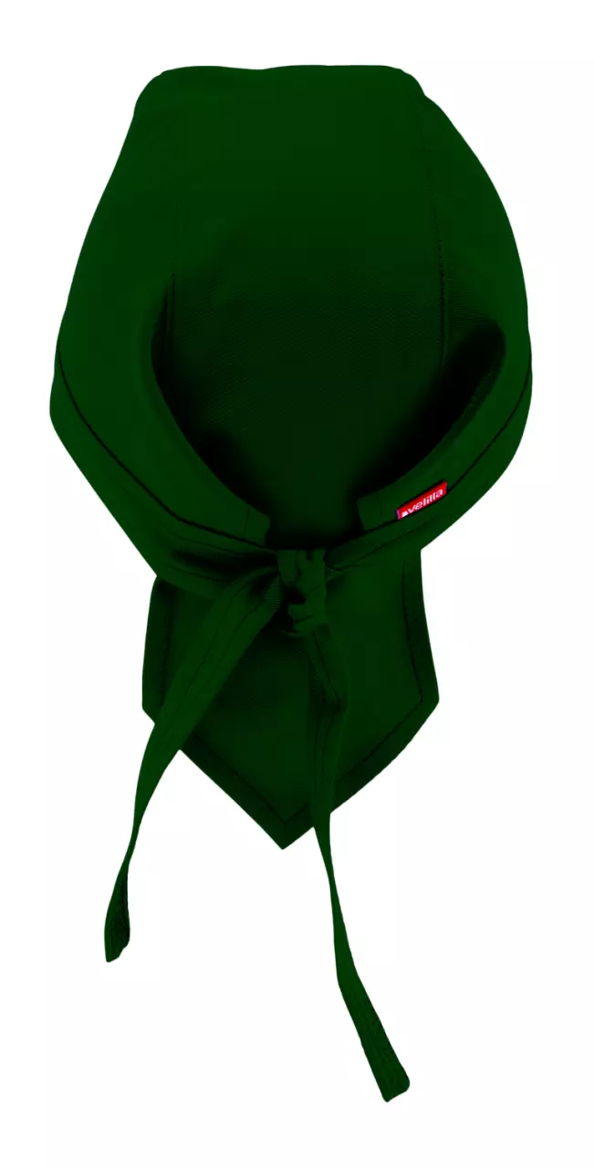 Velilla Chef Bandana, Forest Green