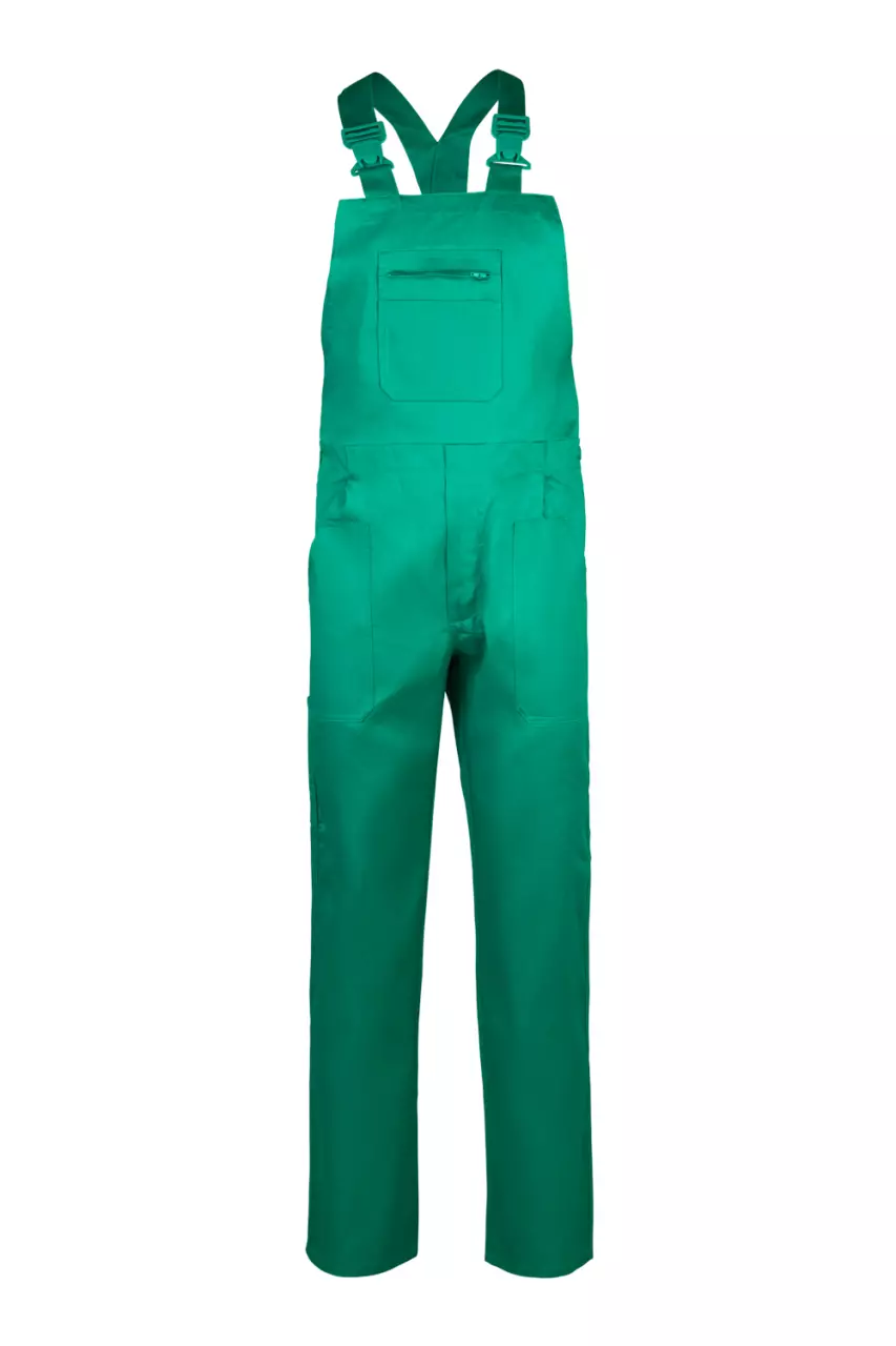 Velilla 290-02, Work Overall, Green, image 1, gallery thumbnail