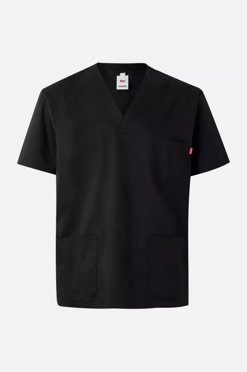 Velilla 535206S-00, Work Tunic, Black, image 1, gallery thumbnail