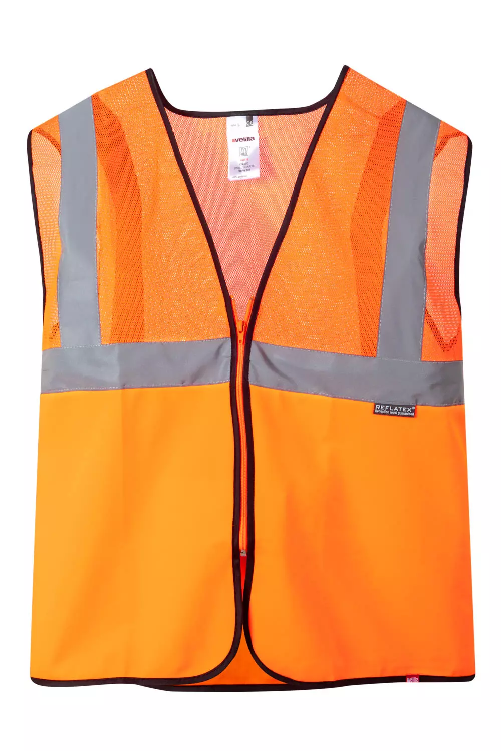 Velilla 146-19, Warnschutzweste, Warnschutz-Orange
