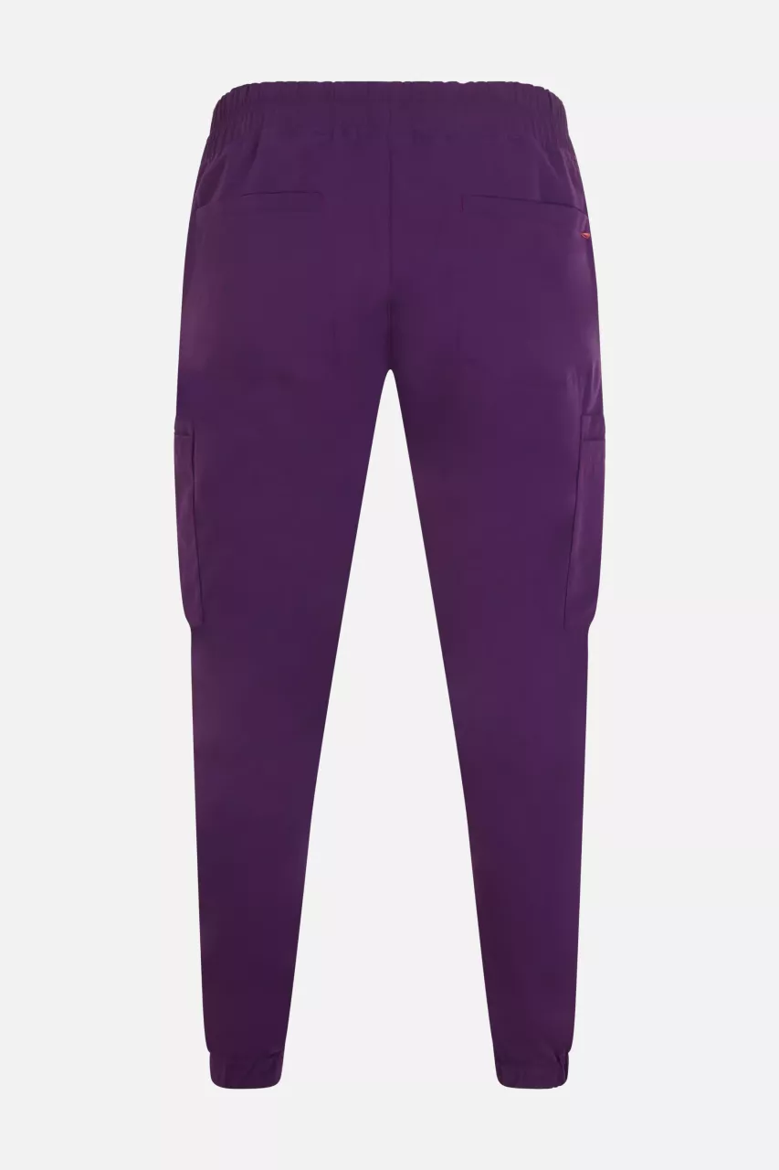 Velilla 533021S-66, Medical Joggers, Plum, image 2, gallery thumbnail