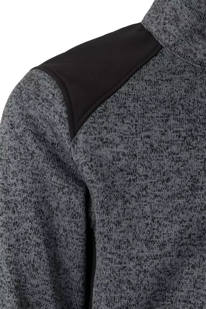 Velilla 206008-08-00, Work Jacket, Heather Grey/Black, image 7, gallery thumbnail