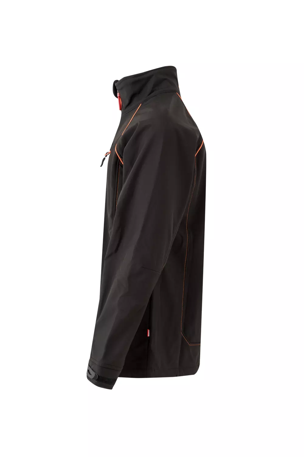 Velilla 206001-00-19, Work Jacket, Black/High-Vis Orange, image 4