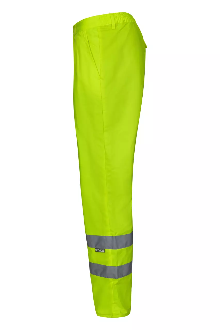 Velilla F160-20, High-Vis Trousers, Hi-Vis Yellow, image 4, gallery thumbnail