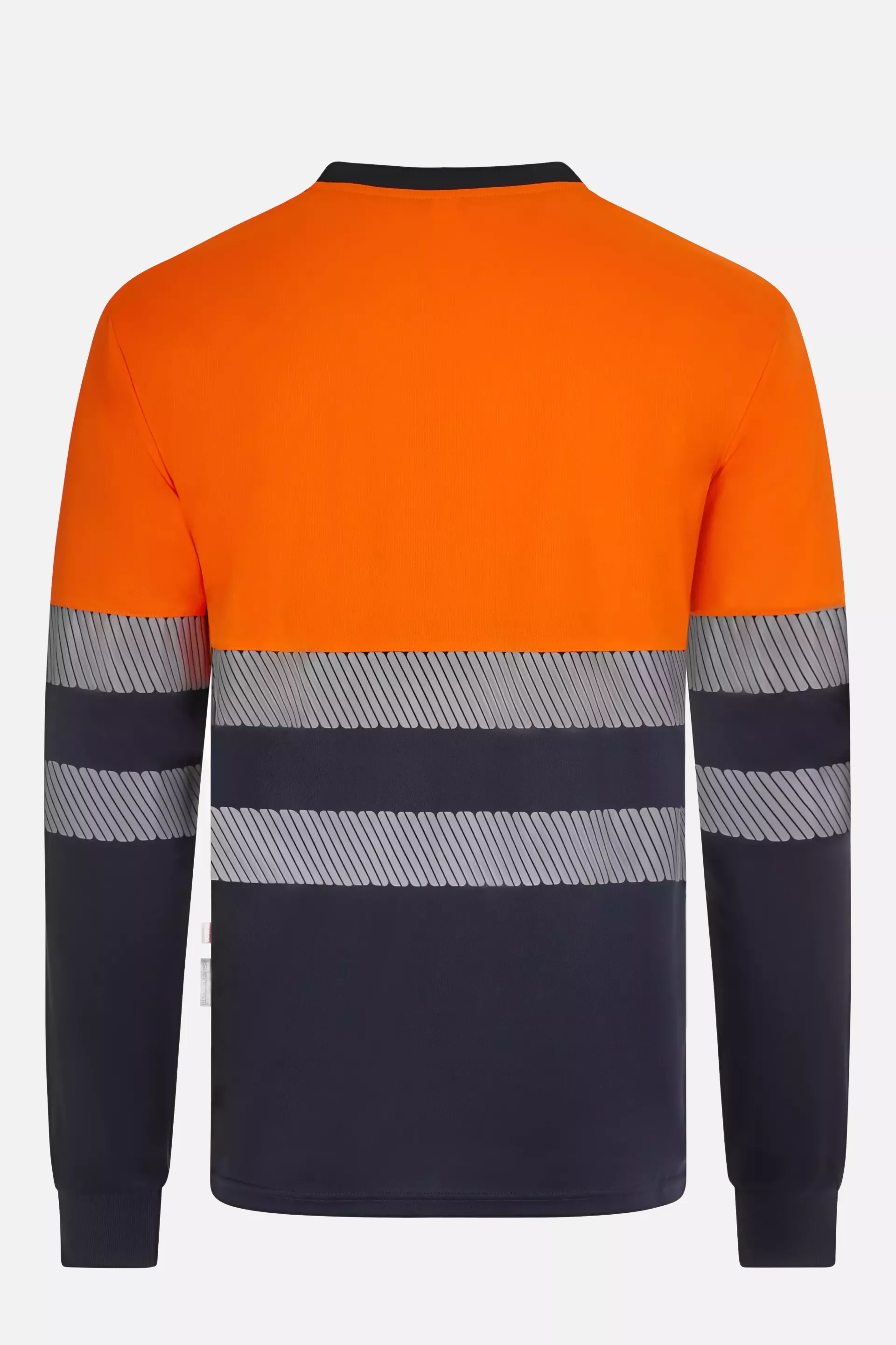 Velilla 305635-61-19-2, Warnschutz-Langarm-T-Shirt, Größe 4XL/5XL, Marineblau/Warnschutz-Orange, image 4