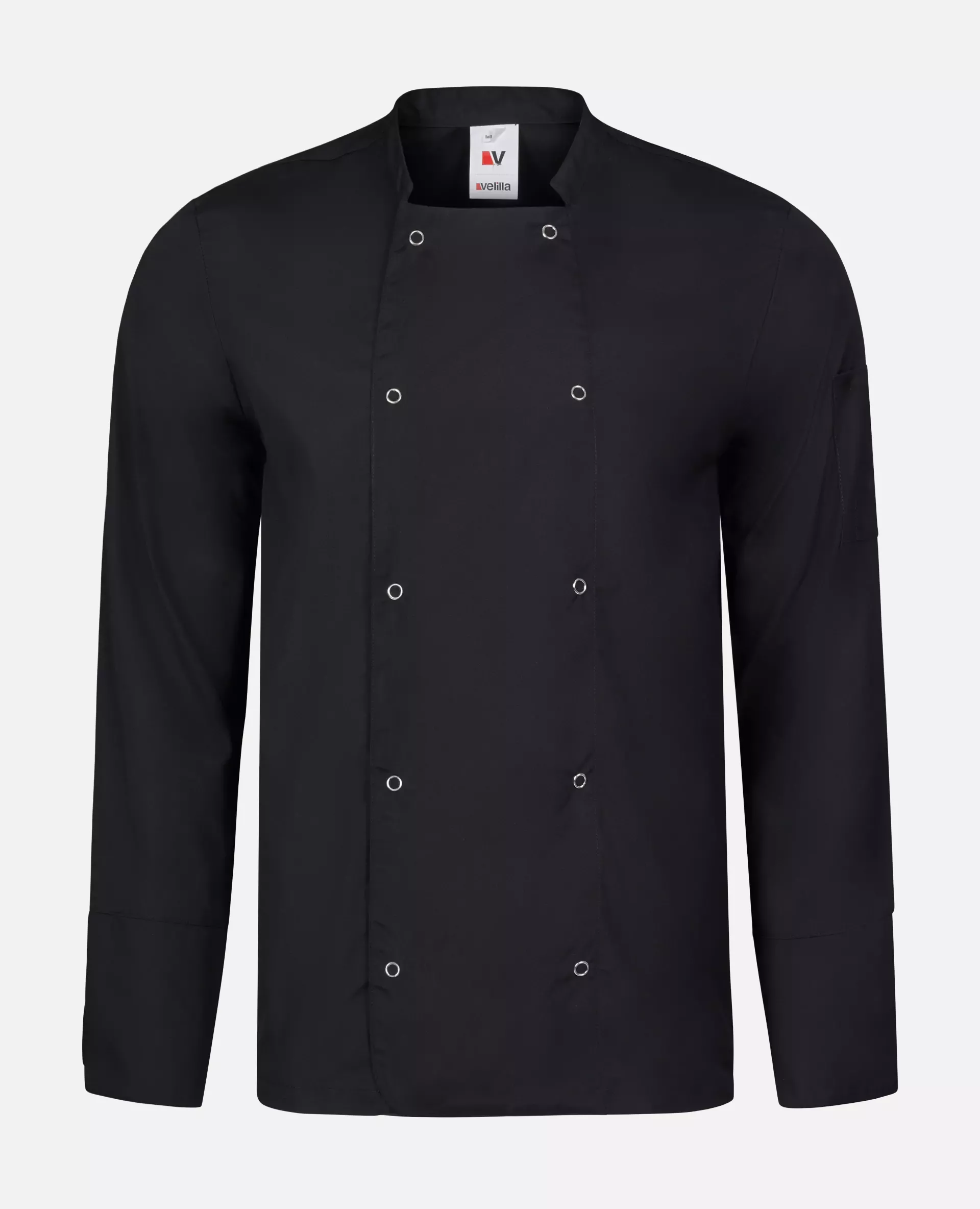 Velilla 405206-00, Long Sleeved Chef Jacket, Black, image 1