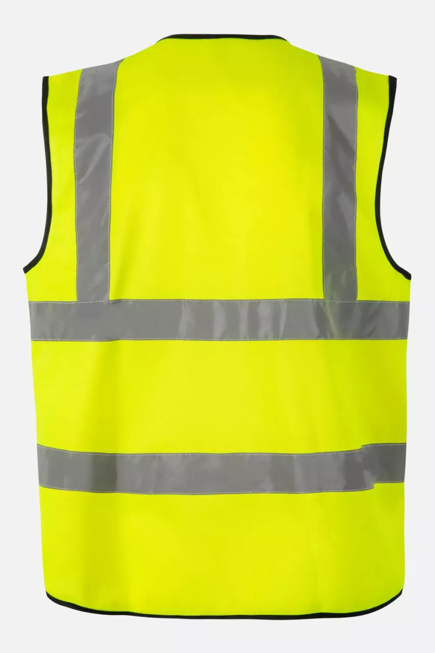 Velilla 305901-20, High-Vis Vest, Hi-Vis Yellow, image 2, gallery thumbnail