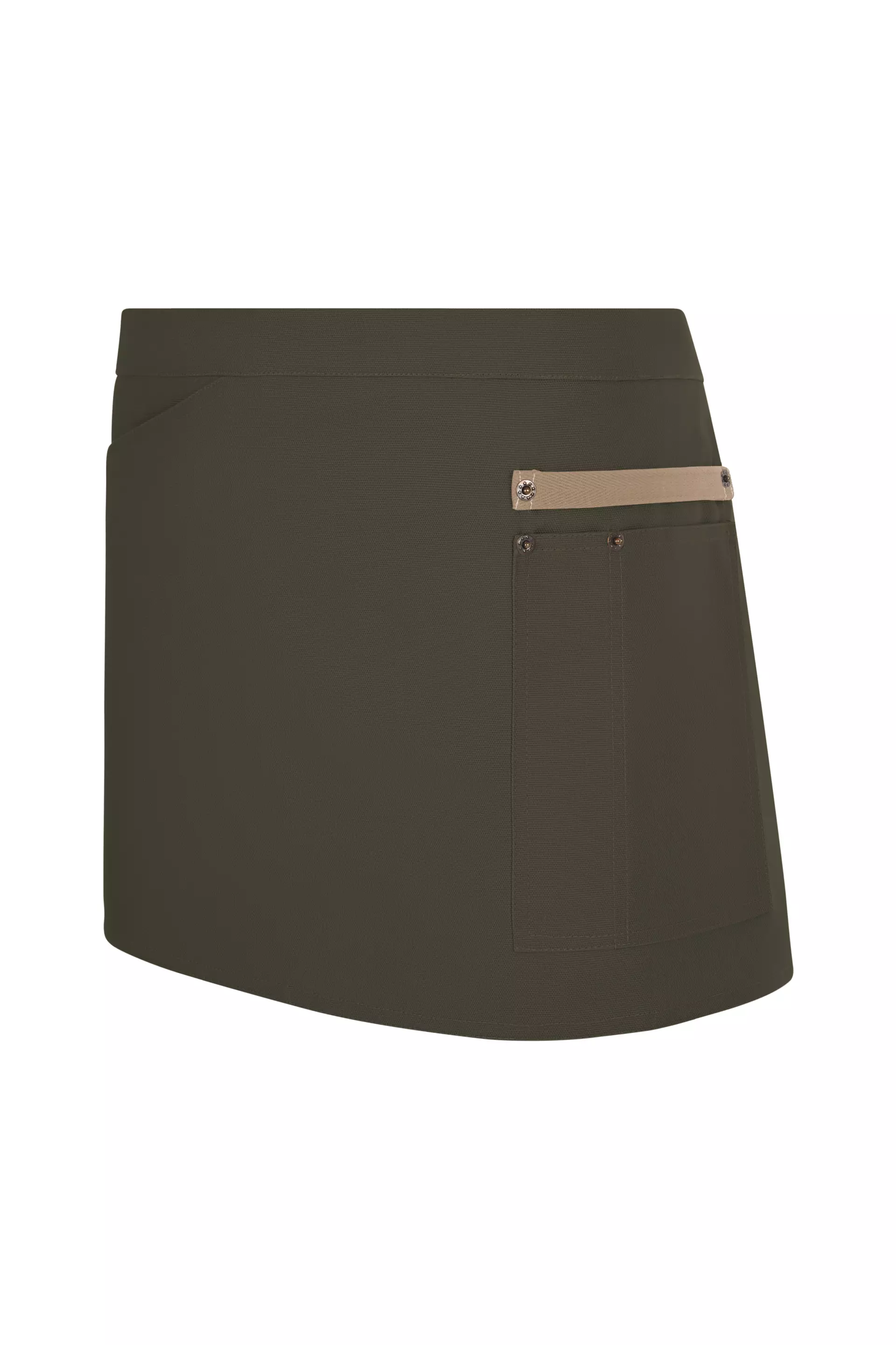Velilla 404221B-36-46, Work Apron, Olive Green/Sand Beige