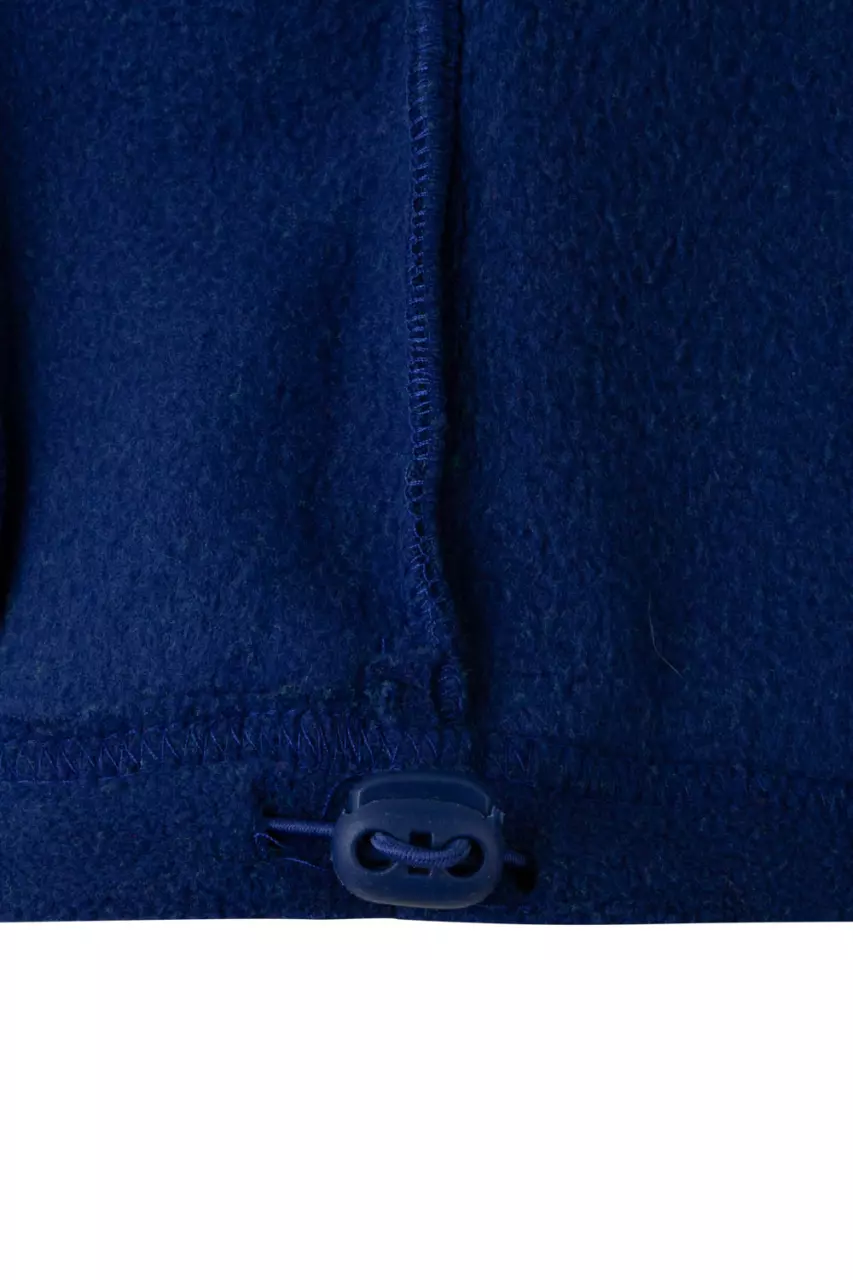 Velilla 0183-09-20-2, High-Vis Fleece Jacket, Size 4XL/5XL, Royal Blue/Hi-Vis Yellow, image 3, gallery thumbnail