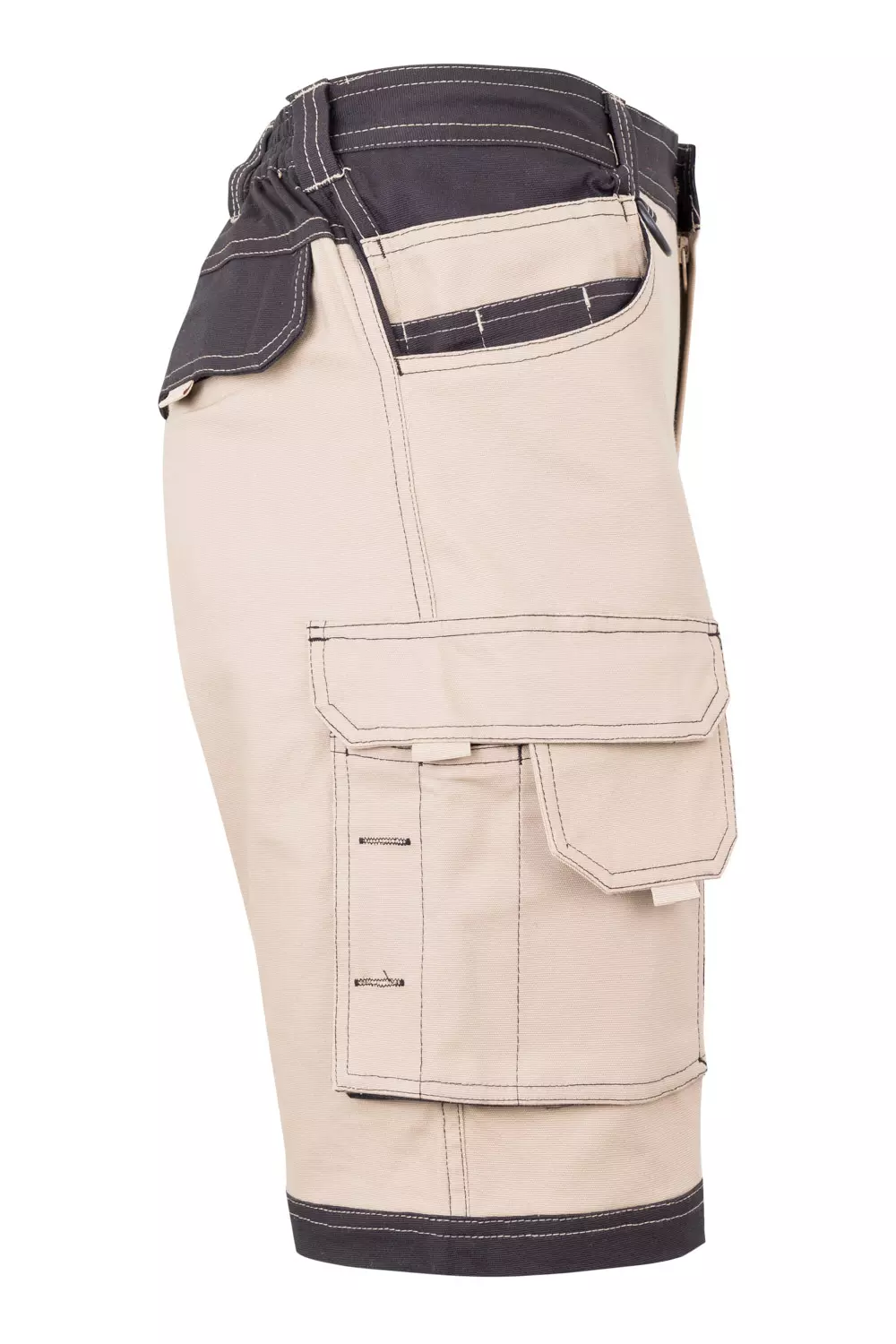 Velilla 103029S-46-00, Work Shorts, Sand Beige/Black, image 6