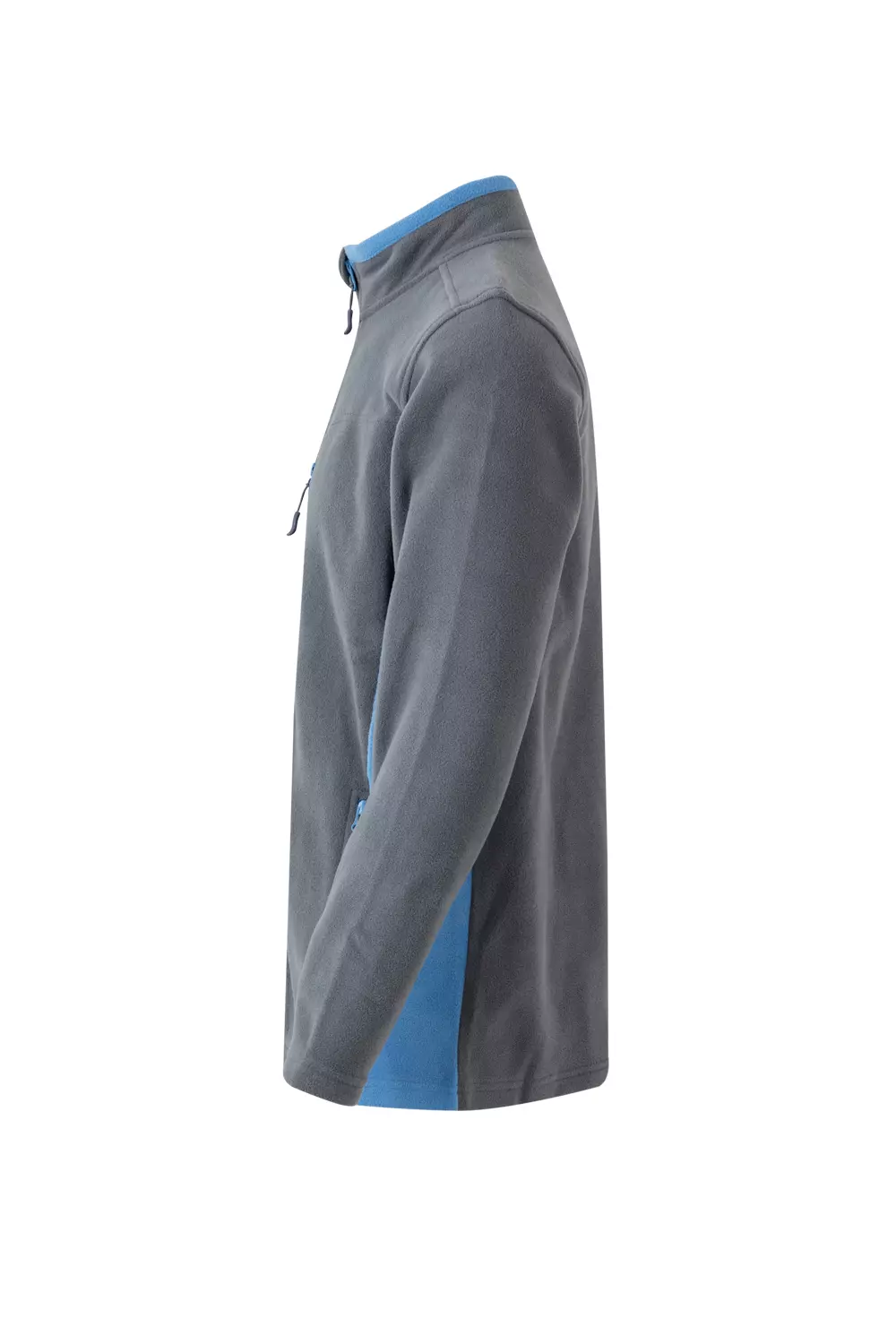 Velilla 201504-08-05, Fleece Jacket, Grey/Sky Blue, image 3