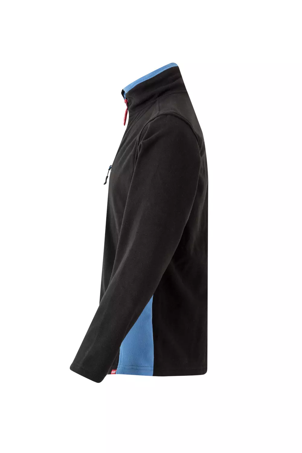 Velilla 201504-00-05, Fleece Jacket, Black/Sky Blue, image 3