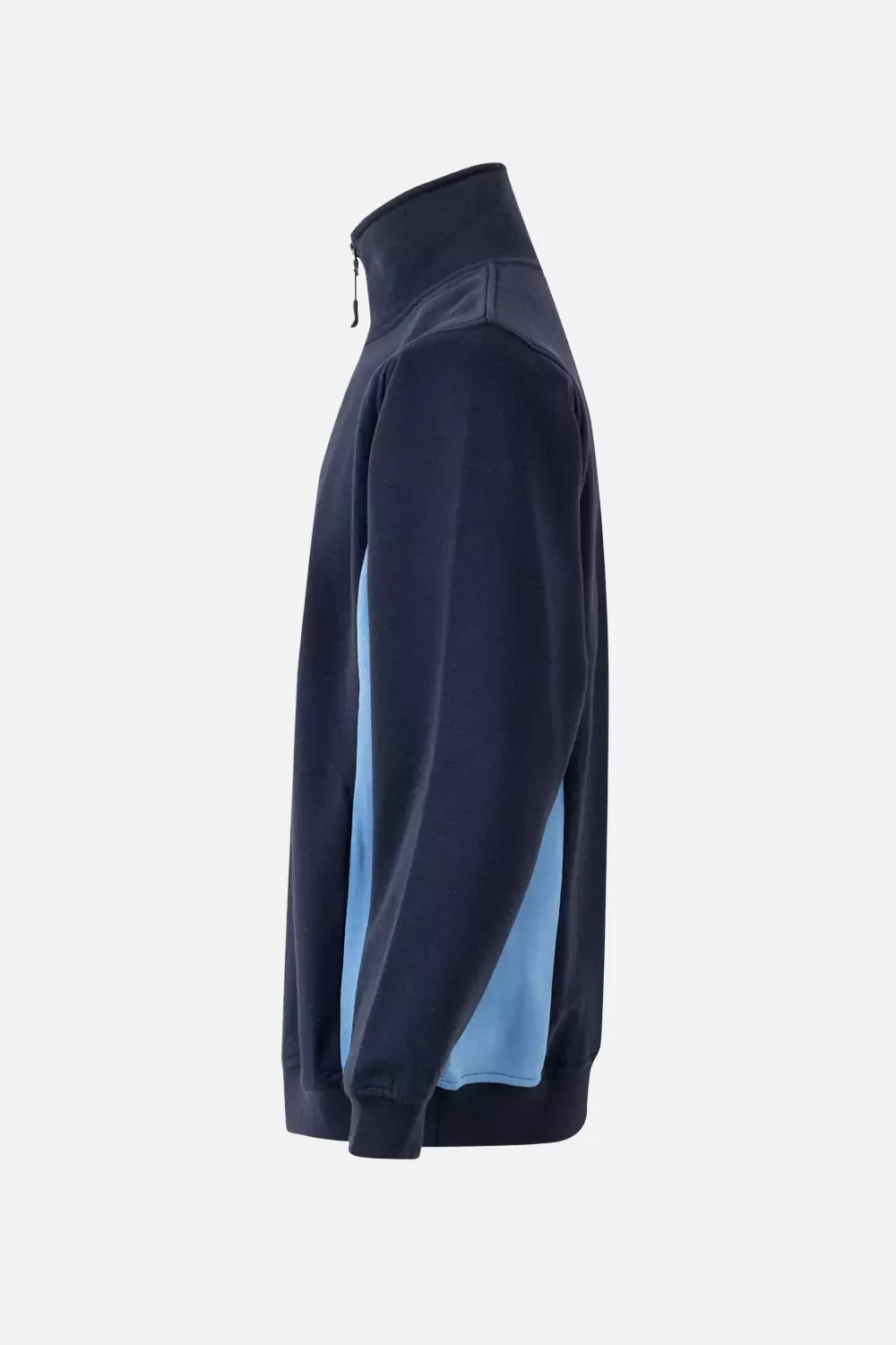 Velilla 105704-61-05, Work Sweatshirt, Navy Blue/Sky Blue, image 2
